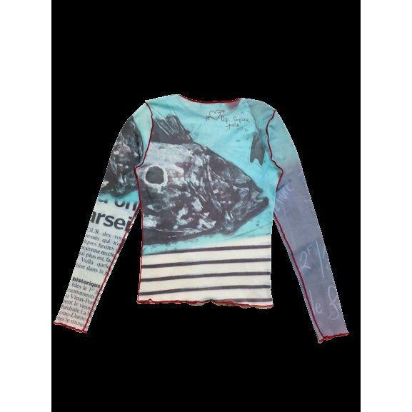 Cop Copine Cop Copine Mesh Top The Flatfish Size ONE SIZE - 4 Thumbnail