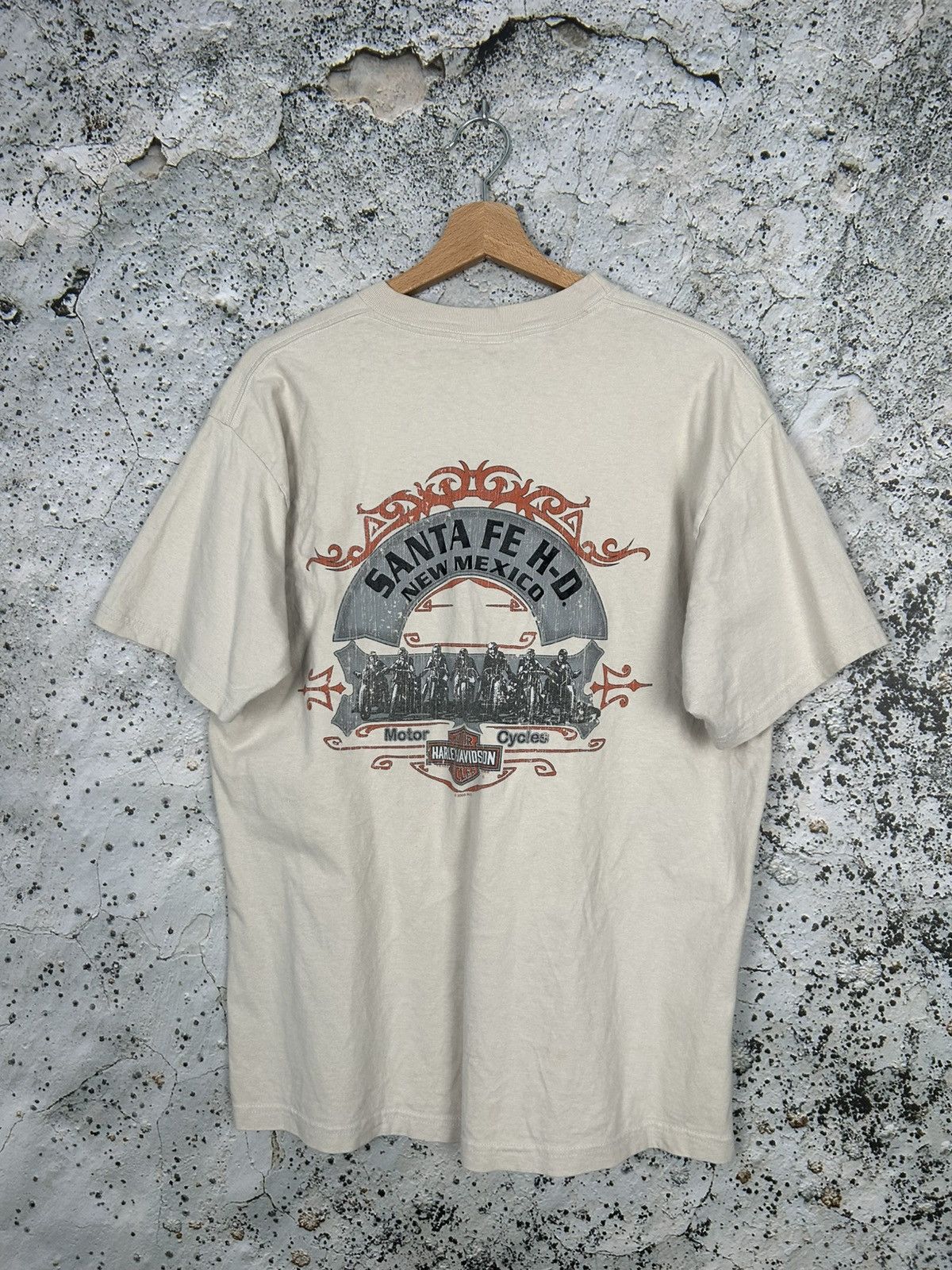 Harley Davidson Vintage Harley Davidson Motorcycles Graphic Tee Rare Y2K 00s Size US L / EU 52-54 / 3 - 4 Thumbnail