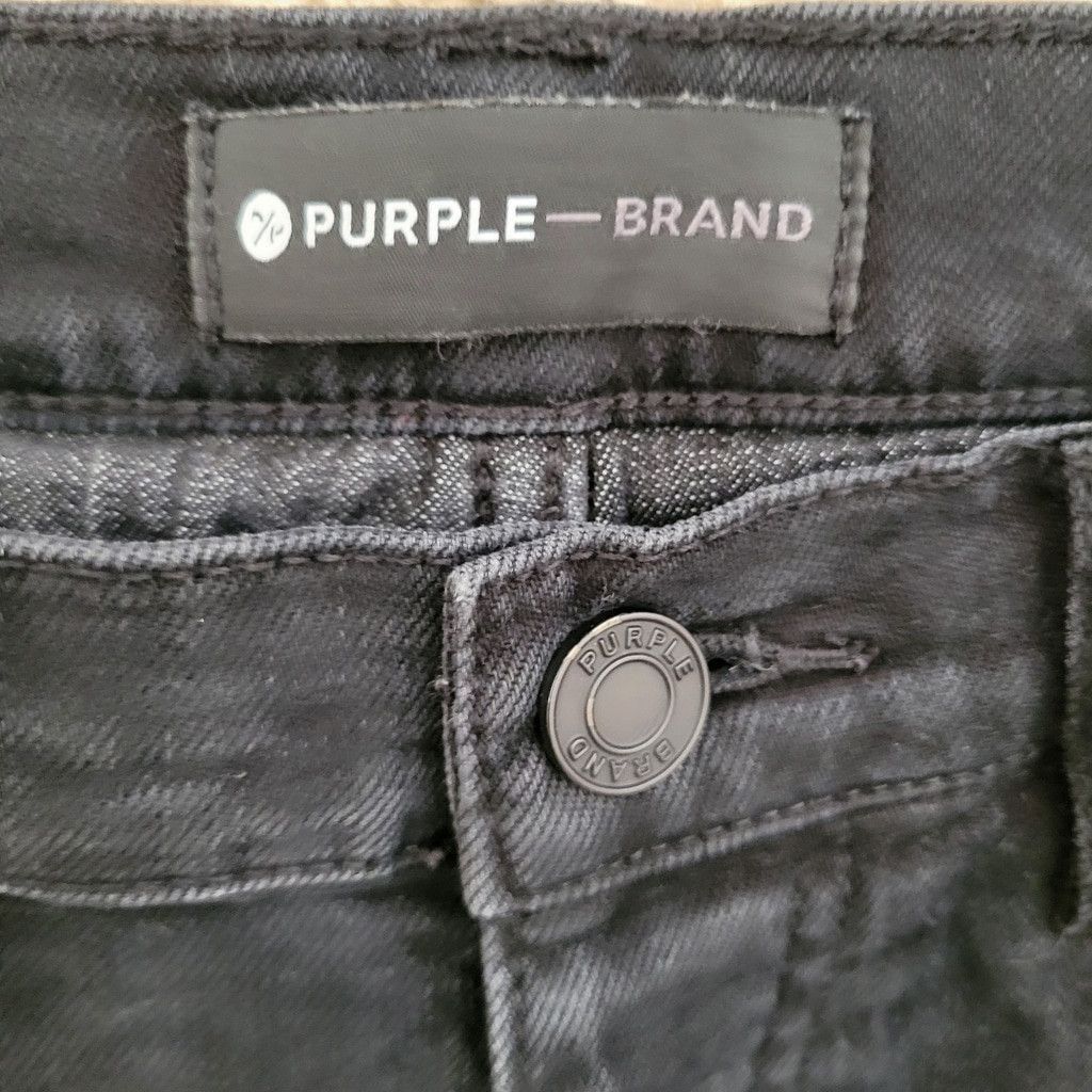 Purple Brand PURPLE BRAND STYLE NO P001 Men Button-Fly Skinny Jeans 30/32 Size US 30 / EU 46 - 13 Thumbnail