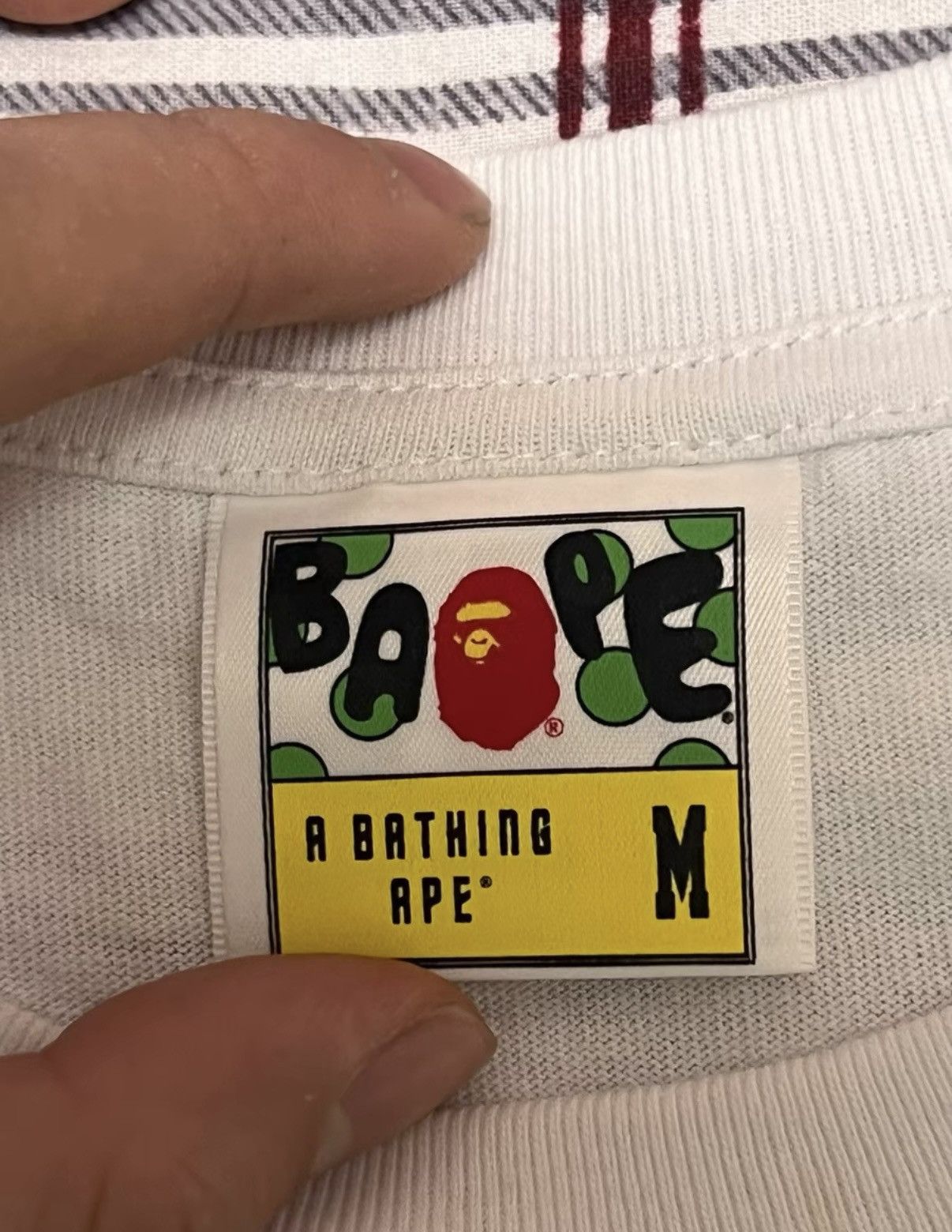 Bape BAPE OG Nigo Era Brand New White Tee Size US M / EU 48-50 / 2 - 3 Thumbnail