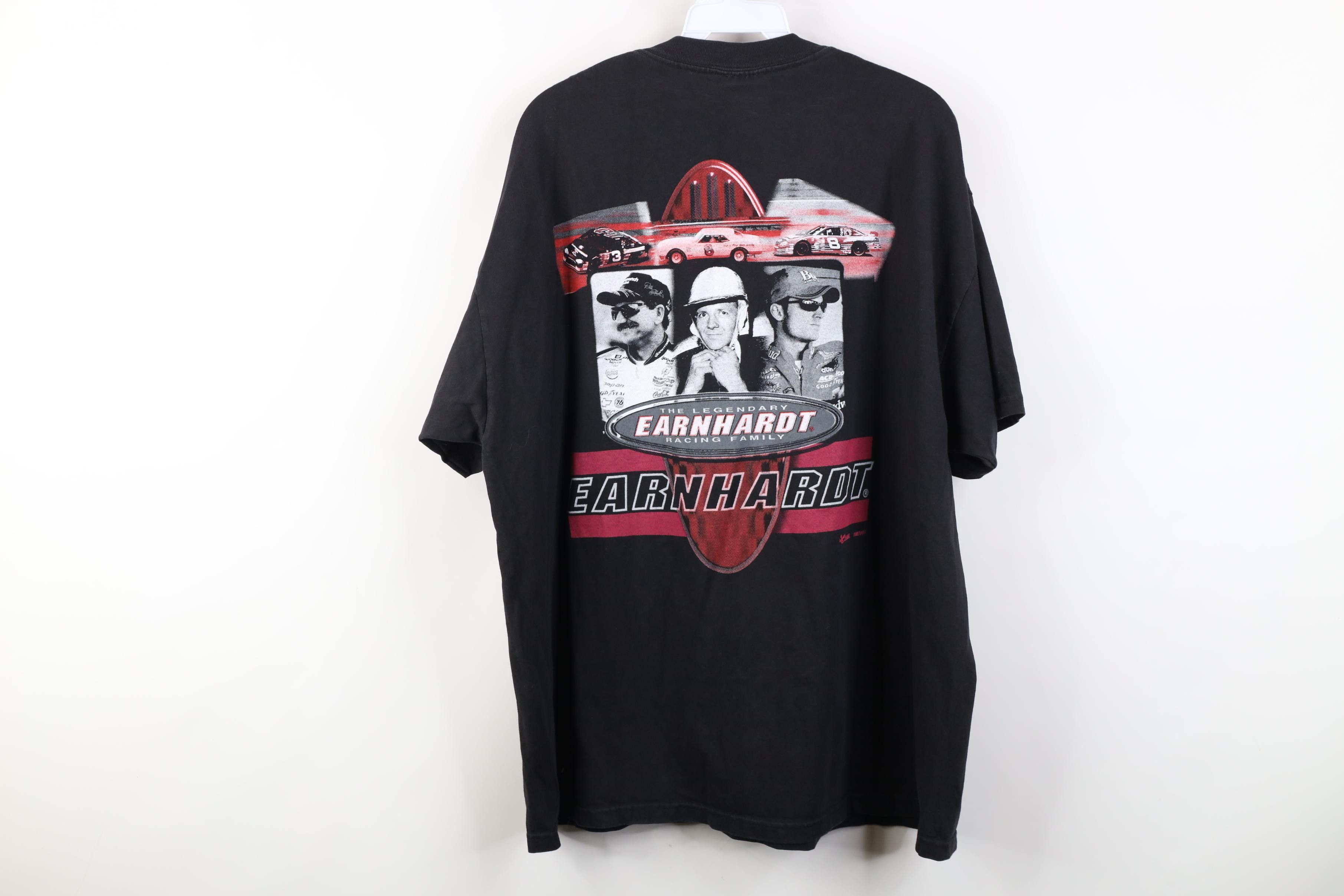 Vintage Vintage NASCAR Earnhardt Racing Family Short Sleeve T-Shirt Size US L / EU 52-54 / 3 - 12 Thumbnail