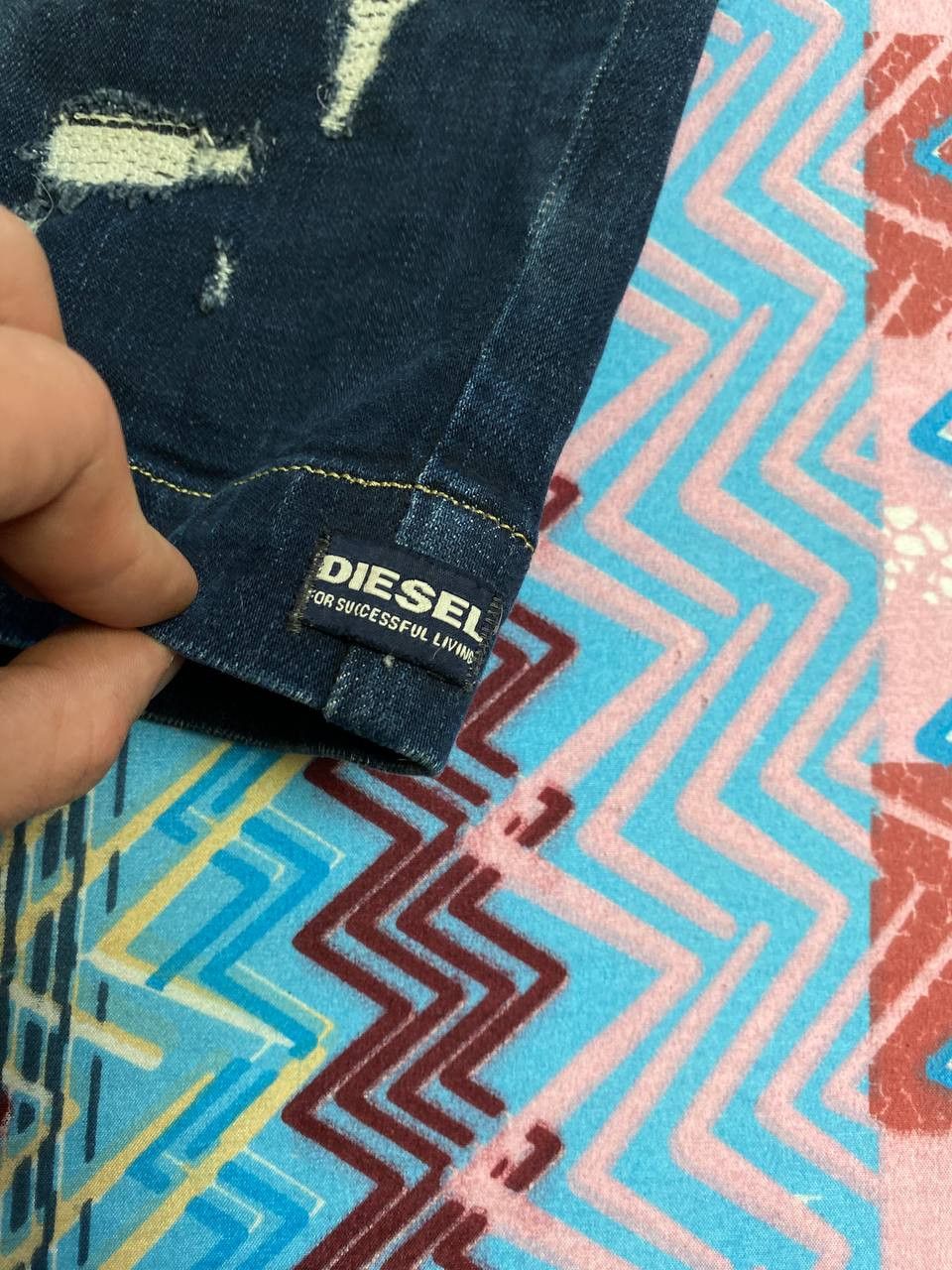 Diesel × Japanese Brand Gothicana Y2K Bondage Gothic Multipocket Cargo Shorts Size US 30 / EU 46 - 17 Thumbnail