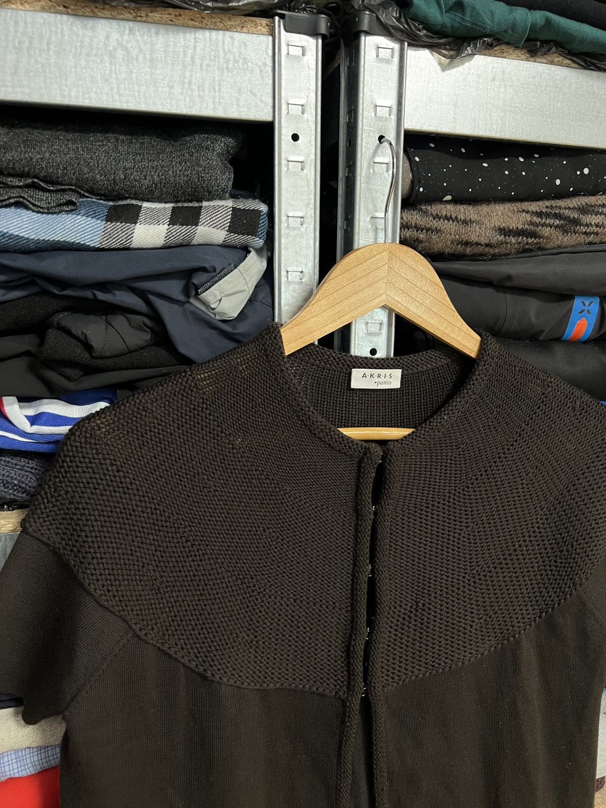 Akris Akris Punto Wool Cardigan Sweater Size US 8 Cropped Wool Size S / US 4 / IT 40 - 2 Thumbnail