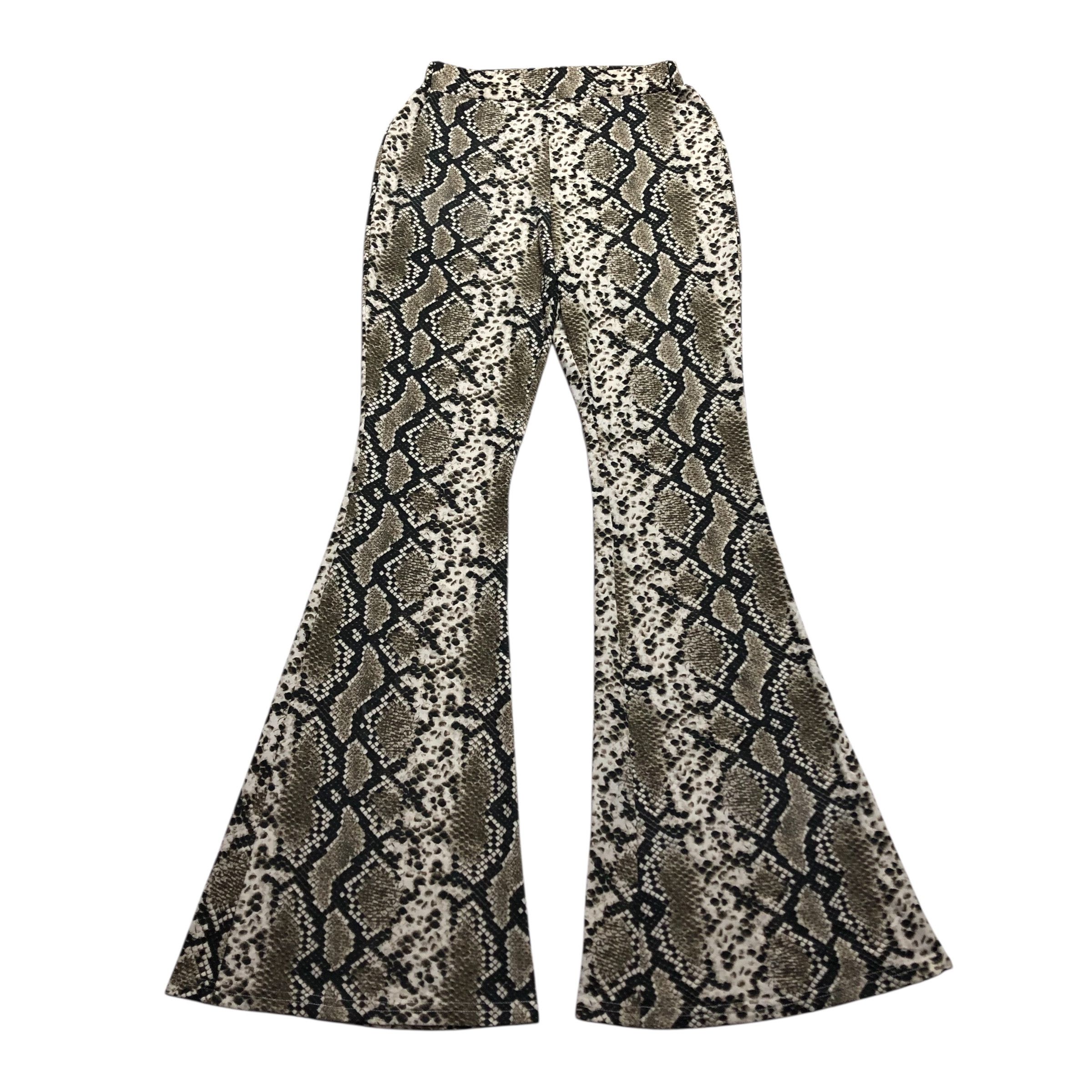 Japanese Brand Flare Snake Pattern style Roberto Cavalli Stretchy by Egoist Size US 28 / EU 44 - 1 Thumbnail