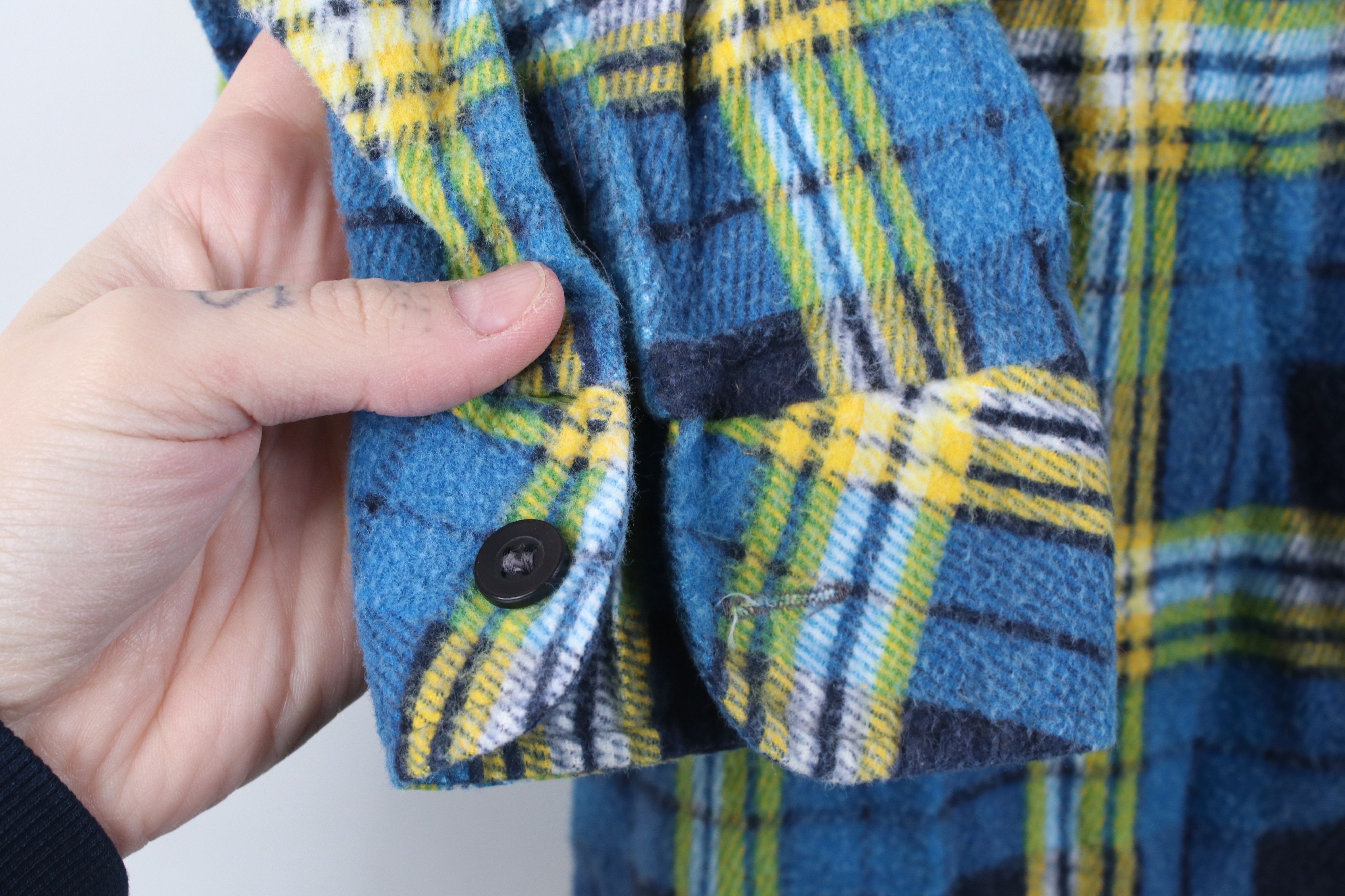 Vintage Vintage 70s Streetwear Dagger Flannel Button Shirt Plaid Size XS / US 0-2 / IT 36-38 - 8 Thumbnail