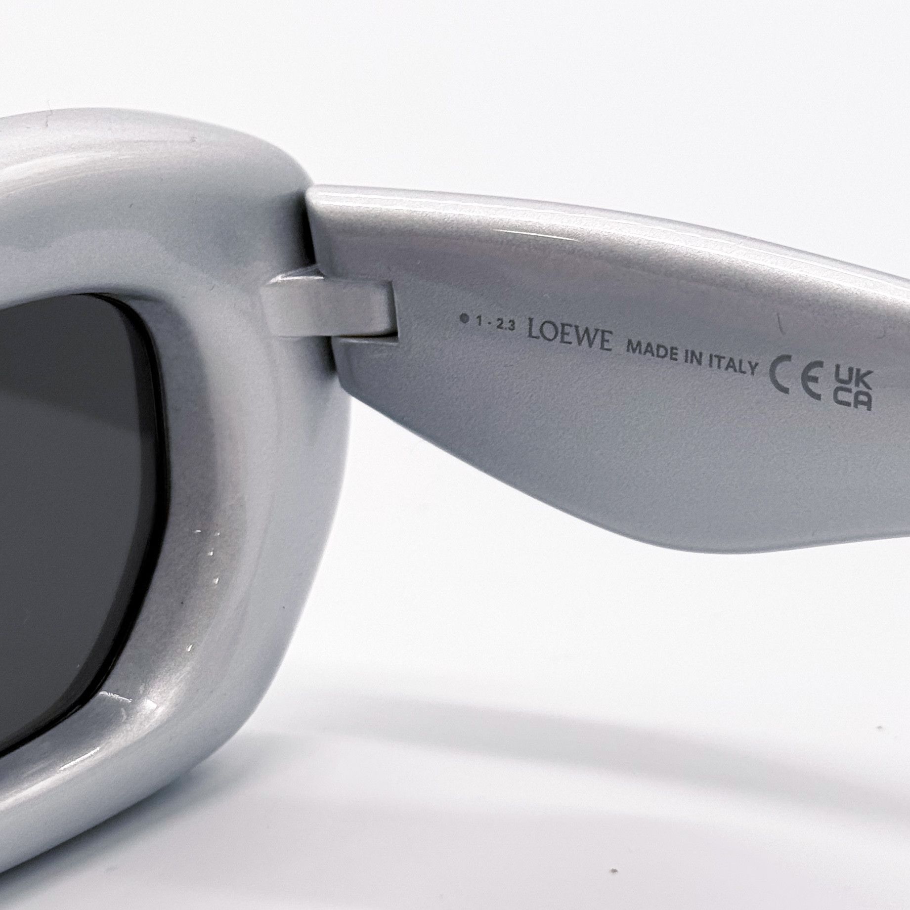 Loewe NEW LOEWE LW40117I 20C SILVER UNISEX SUNGLASSES LOEWE Size ONE SIZE - 9 Thumbnail