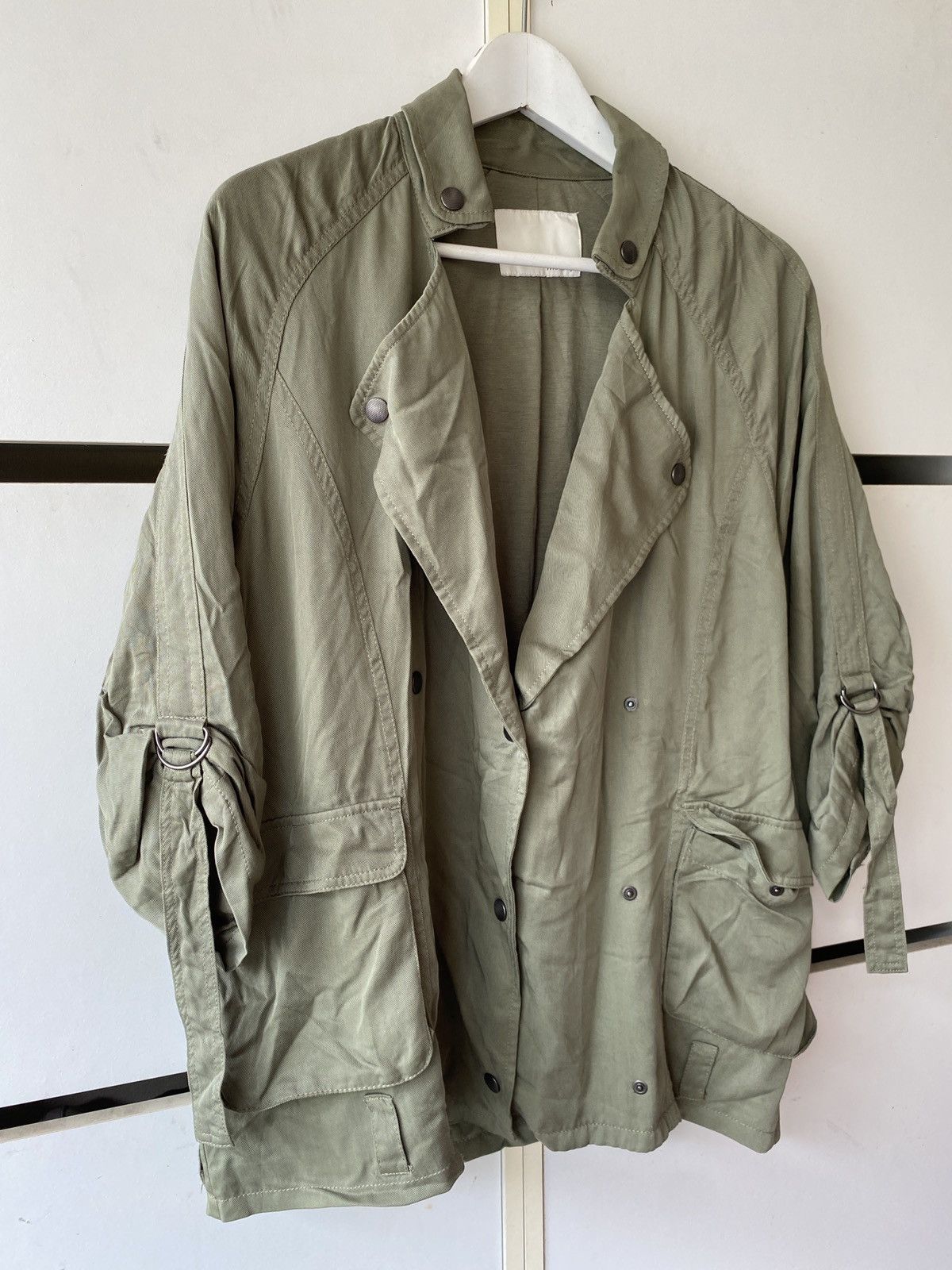 Designer × MOUSSY MOUSSY MILITARY INSPIRED JACKET Size ONE SIZE - 4 Thumbnail