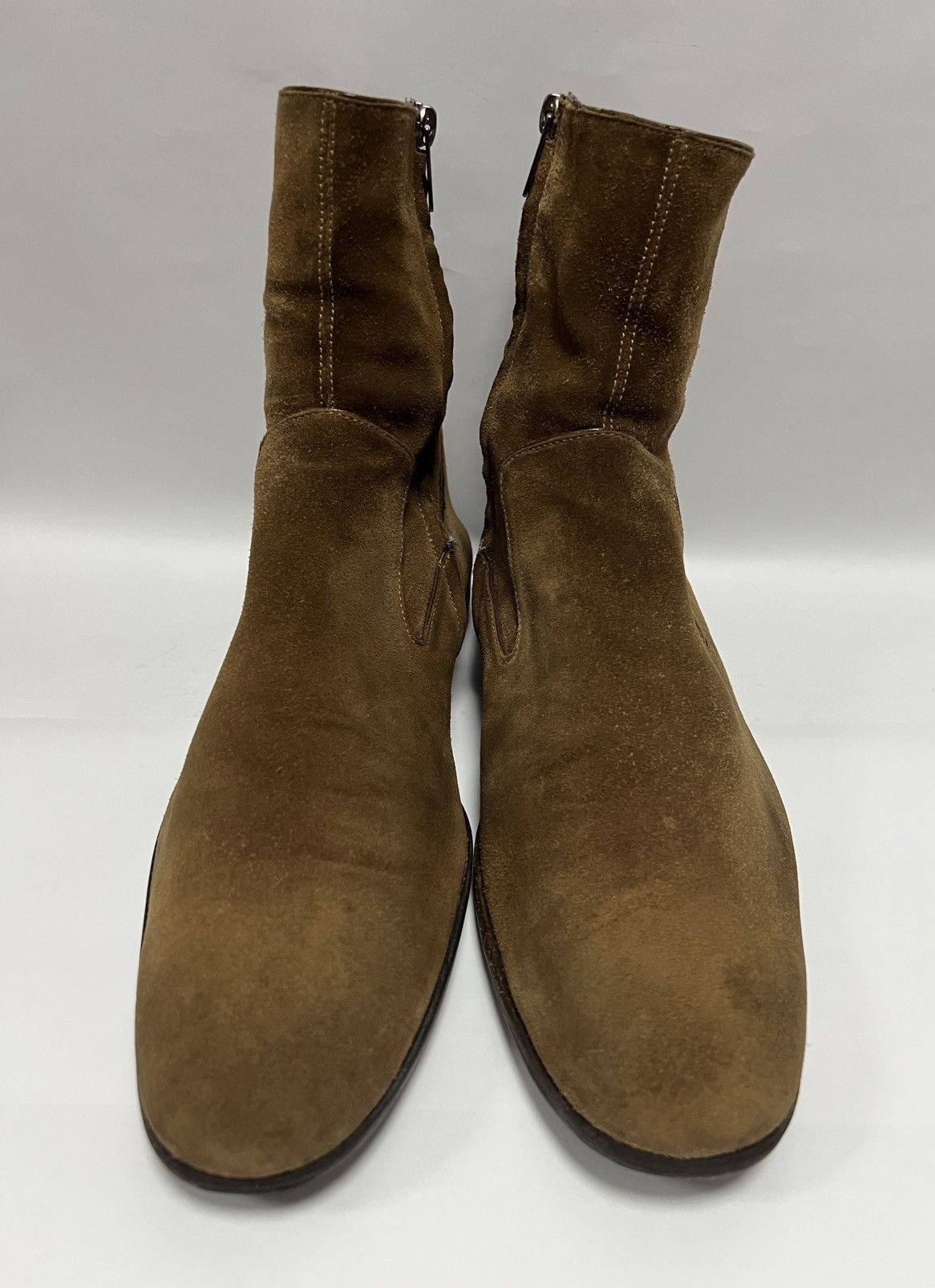 Alexander McQueen Alexander McQueen - Zipped Ankle Boots Size US 10 / EU 43 - 4 Thumbnail
