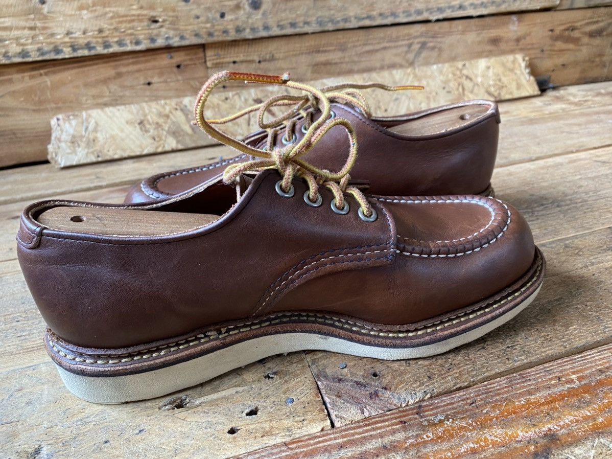 Red Wing Redwing oxford mahogany brown leather shoes style 8109 Size US 7.5 / EU 40-41 - 11 Thumbnail
