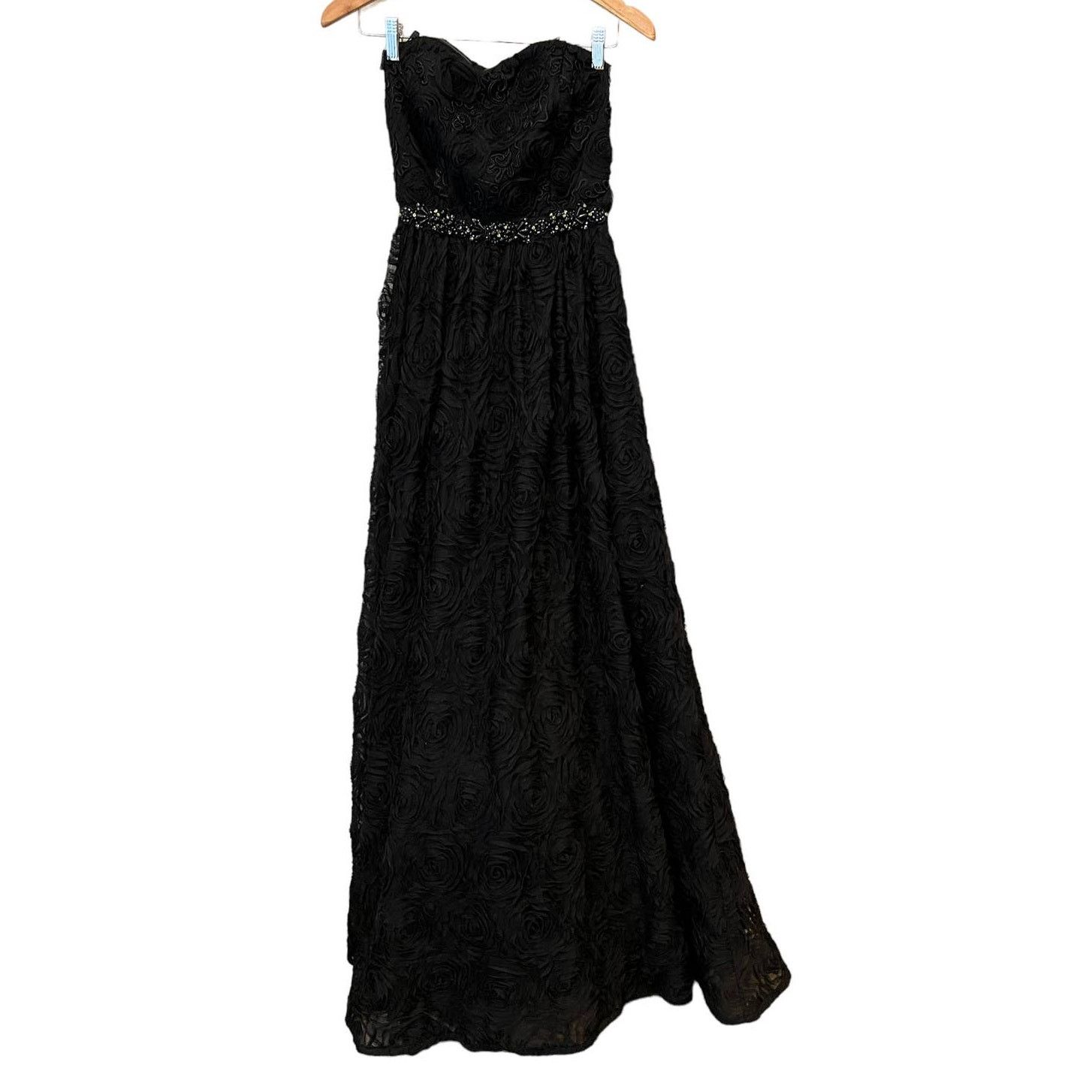 Adrianna Papell Adrianna Papell Strapless Soutache Gown Size US/4 Size S / US 4 / IT 40 - 3 Thumbnail