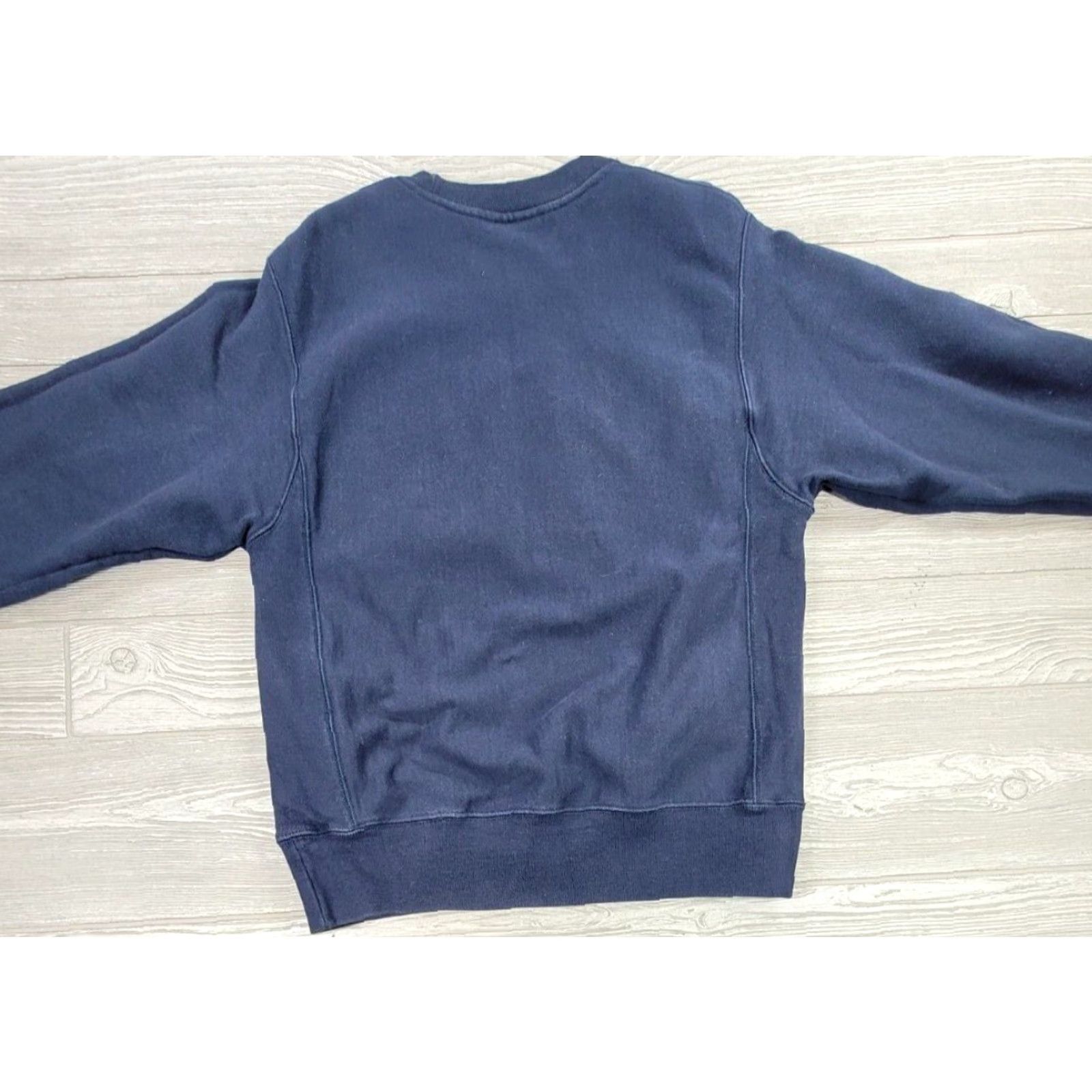 Champion VINTAGE Champion Reverse Weave Sweatshirt Mens S Red University College 90s Pullover Crew Neck Logo Embroidered Blue/Fleece Heavyweight Size US S / EU 44-46 / 1 - 5 Thumbnail