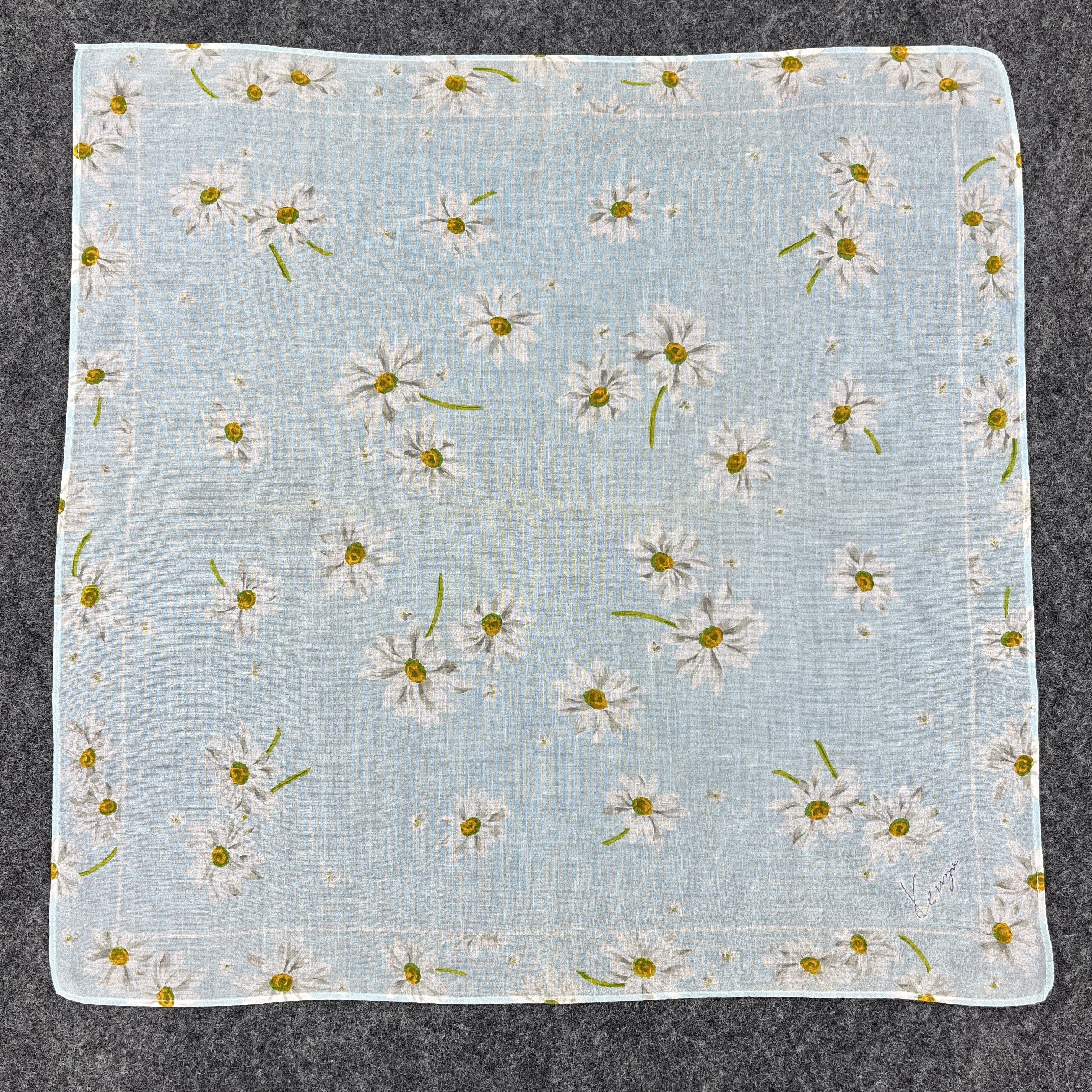 Kenzo × Vintage Kenzo Handkerchief / Bandana / Neckerchief / Headscarf B312 Size ONE SIZE - 2 Thumbnail
