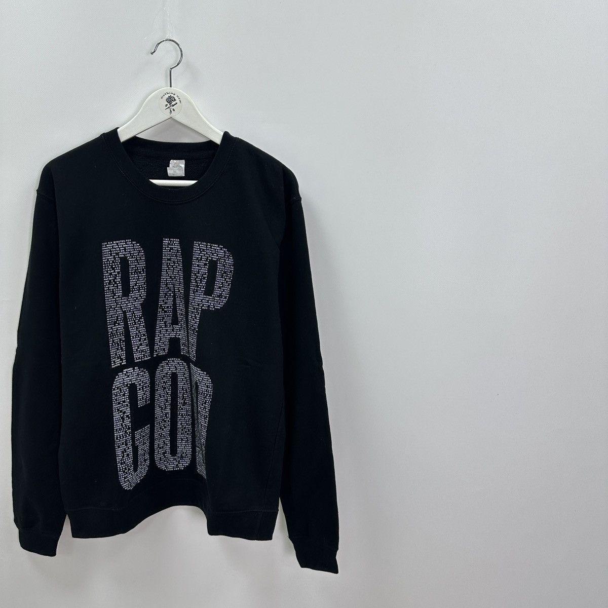 Vintage Vintage 00s Eminem Rap God Song sweatshirt Album og y2k hype Size US M / EU 48-50 / 2 - 2 Thumbnail