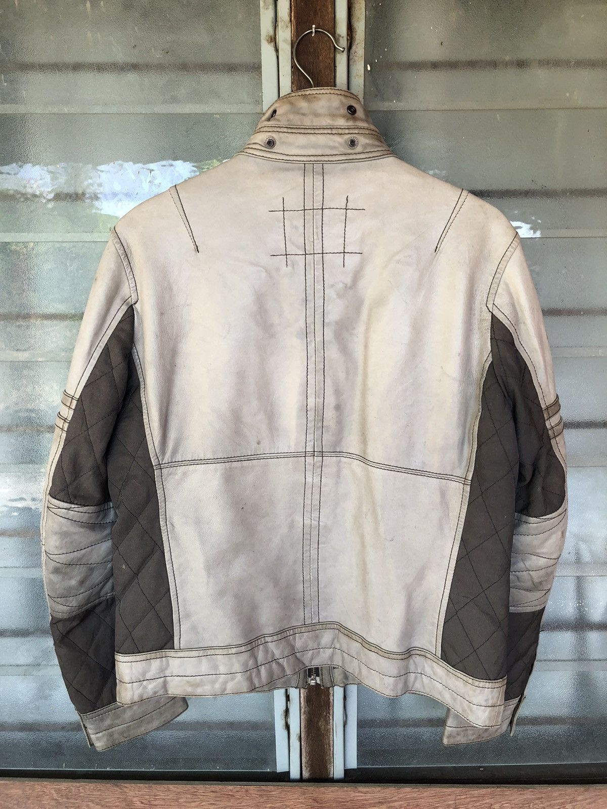 DKNY DKNY Ride Punk Leather Jacket Size US L / EU 52-54 / 3 - 8 Thumbnail