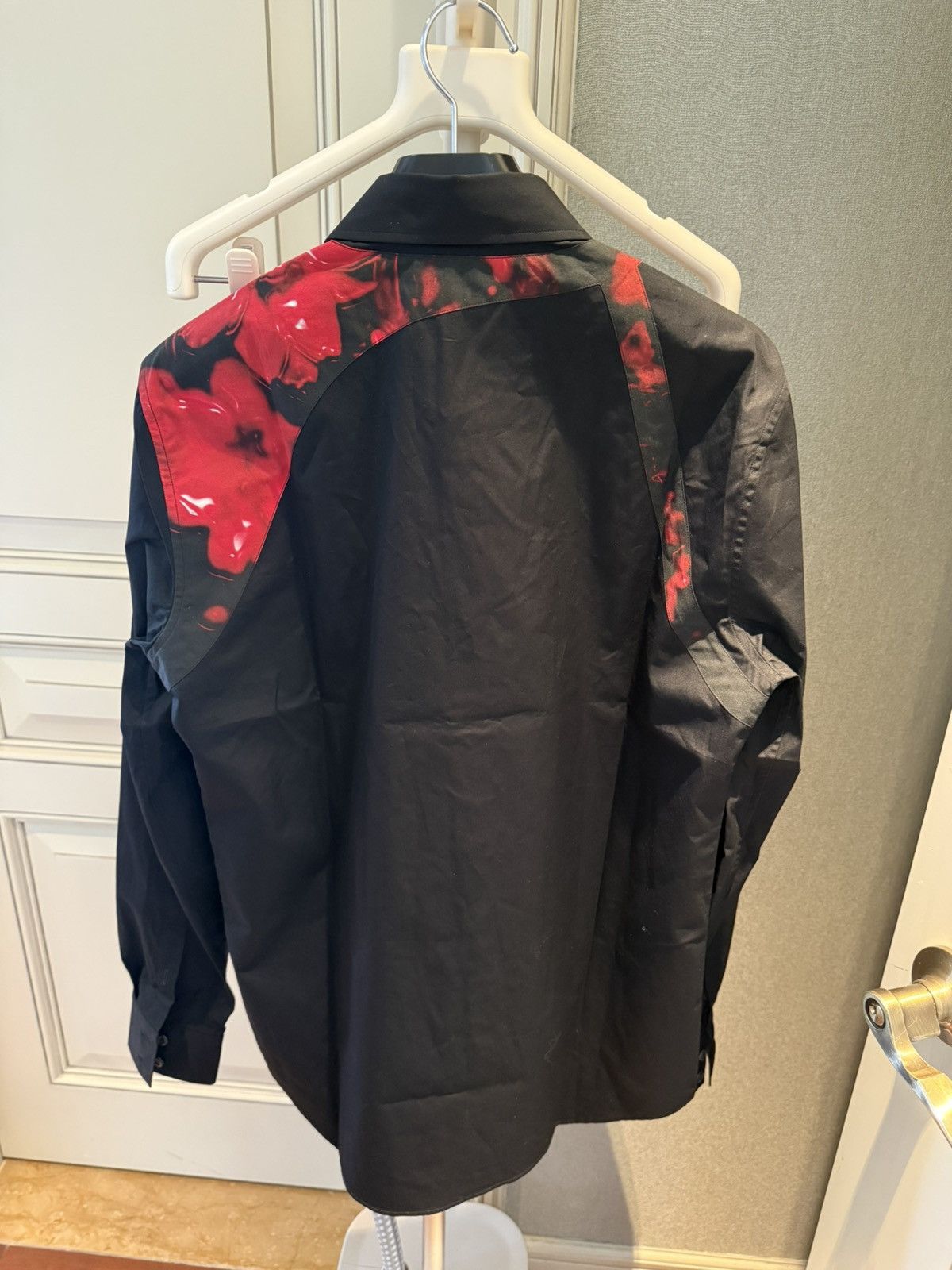 Alexander McQueen Harness cotton poplin shirt size 15++ Size US M / EU 48-50 / 2 - 12 Thumbnail