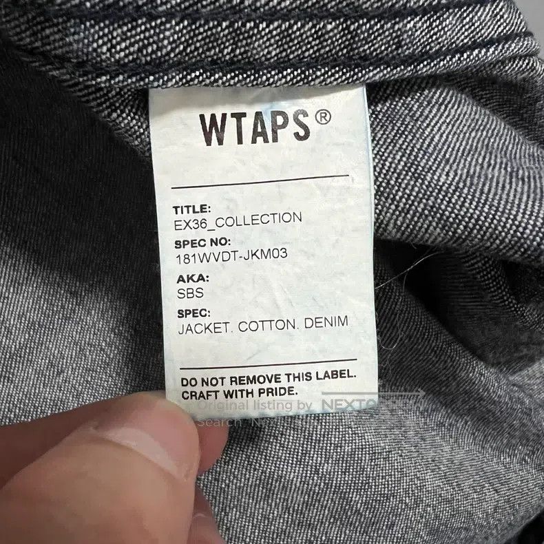 Wtaps Wtaps Blue hoodie Size US M / EU 48-50 / 2 - 5 Thumbnail