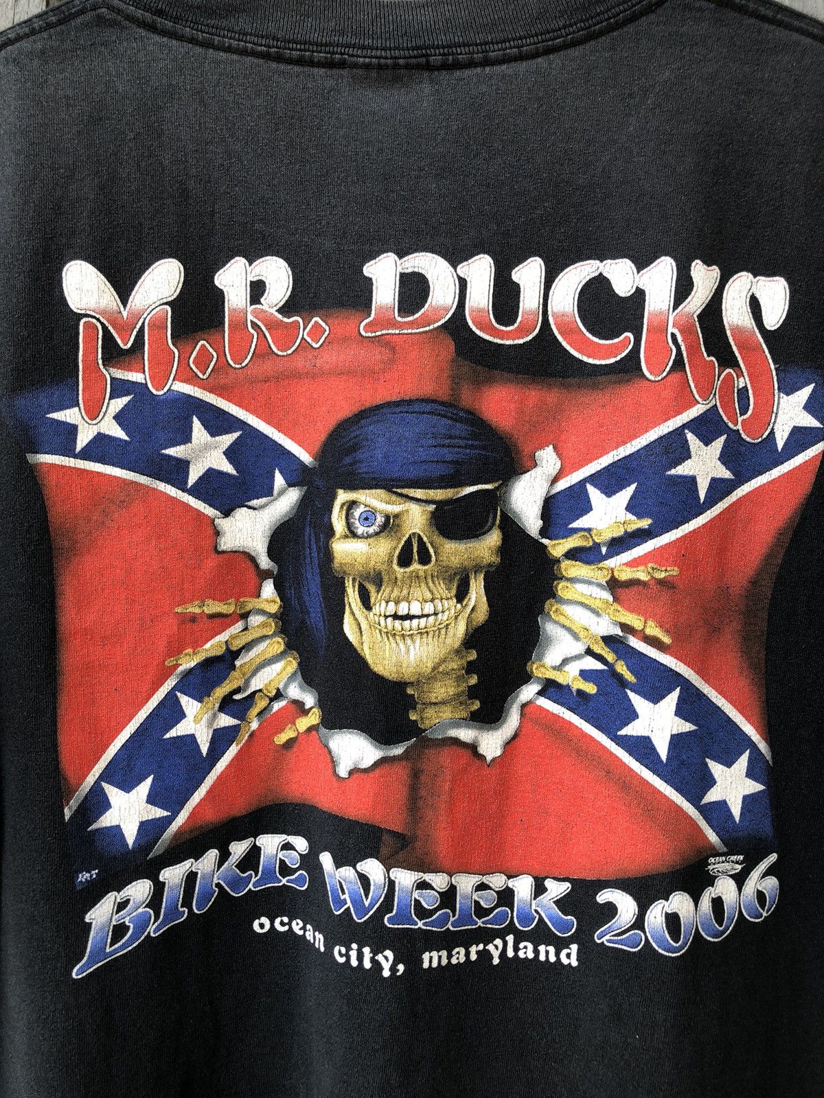 Vintage M.R. Ducks Bike Week 2006 ocean city, maryland Bikers Motor Size US XL / EU 56 / 4 - 13 Thumbnail