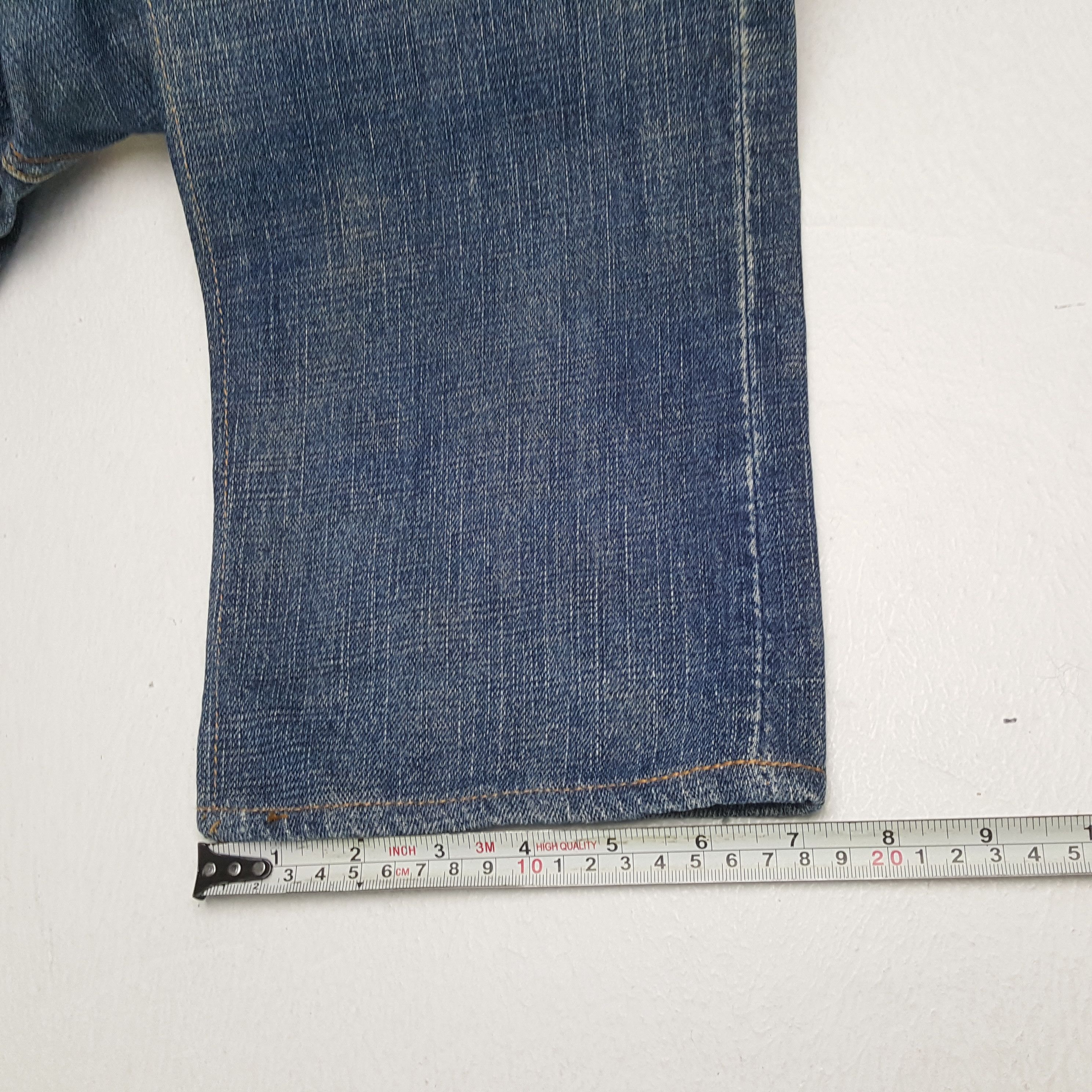 Japanese Brand × Vintage EVISU Japanese Brand Streetwear Custom Daicock Jeans Size US 35 - 11 Thumbnail