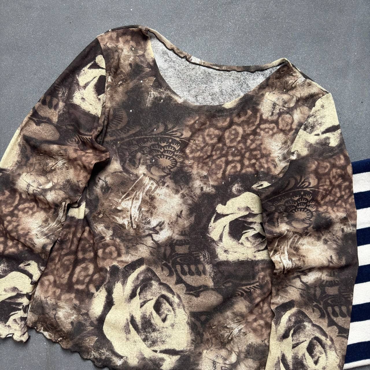 Japanese Brand × Vintage Japanese Style Avant Garde Vintage Blouse Size M / US 6-8 / IT 42-44 - 2 Thumbnail