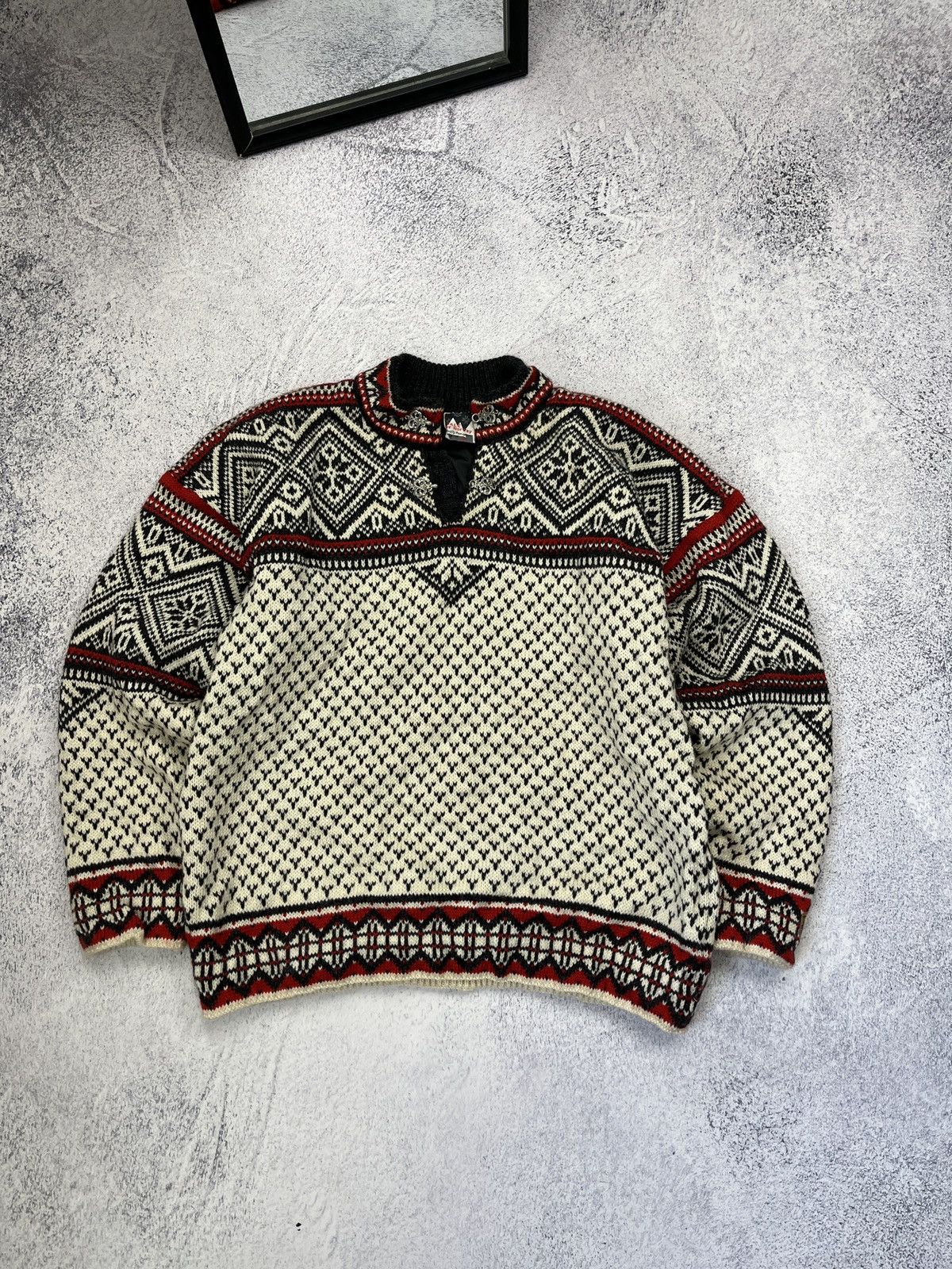 Dale Of Norway Vintage Dale of Norway Sweater Cardigan Windstopper Rare Size US L / EU 52-54 / 3 - 1 Thumbnail