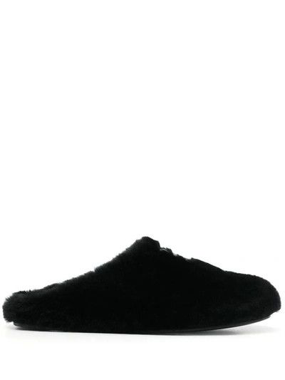 Givenchy o1srvl11e0724 4g Fur Flats in Black Size US 8 / IT 38 - 4 Thumbnail