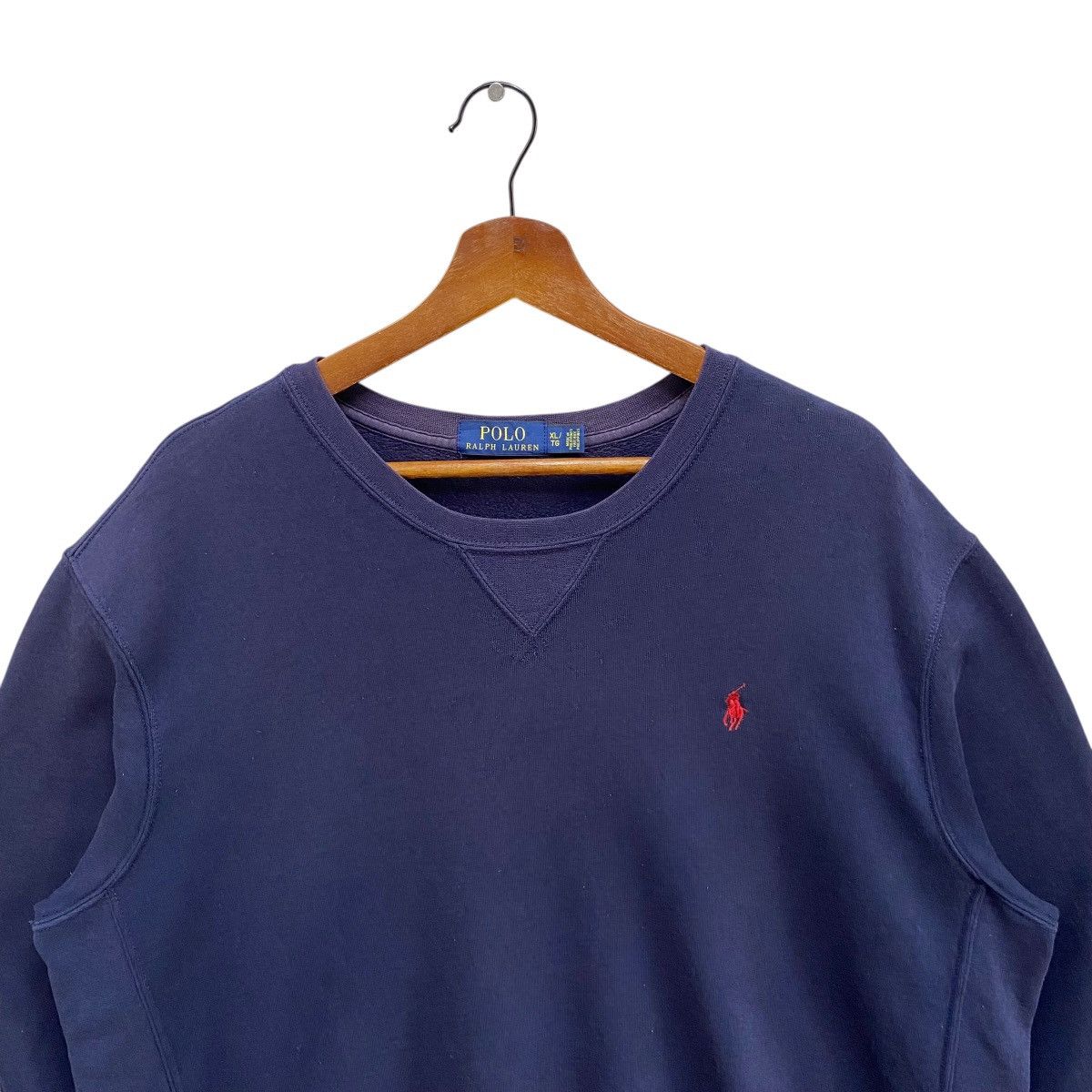 Polo Ralph Lauren Vintage Polo Ralph Lauren Sweatshirt Blue Small Pony Size XL Size US XL / EU 56 / 4 - 3 Thumbnail