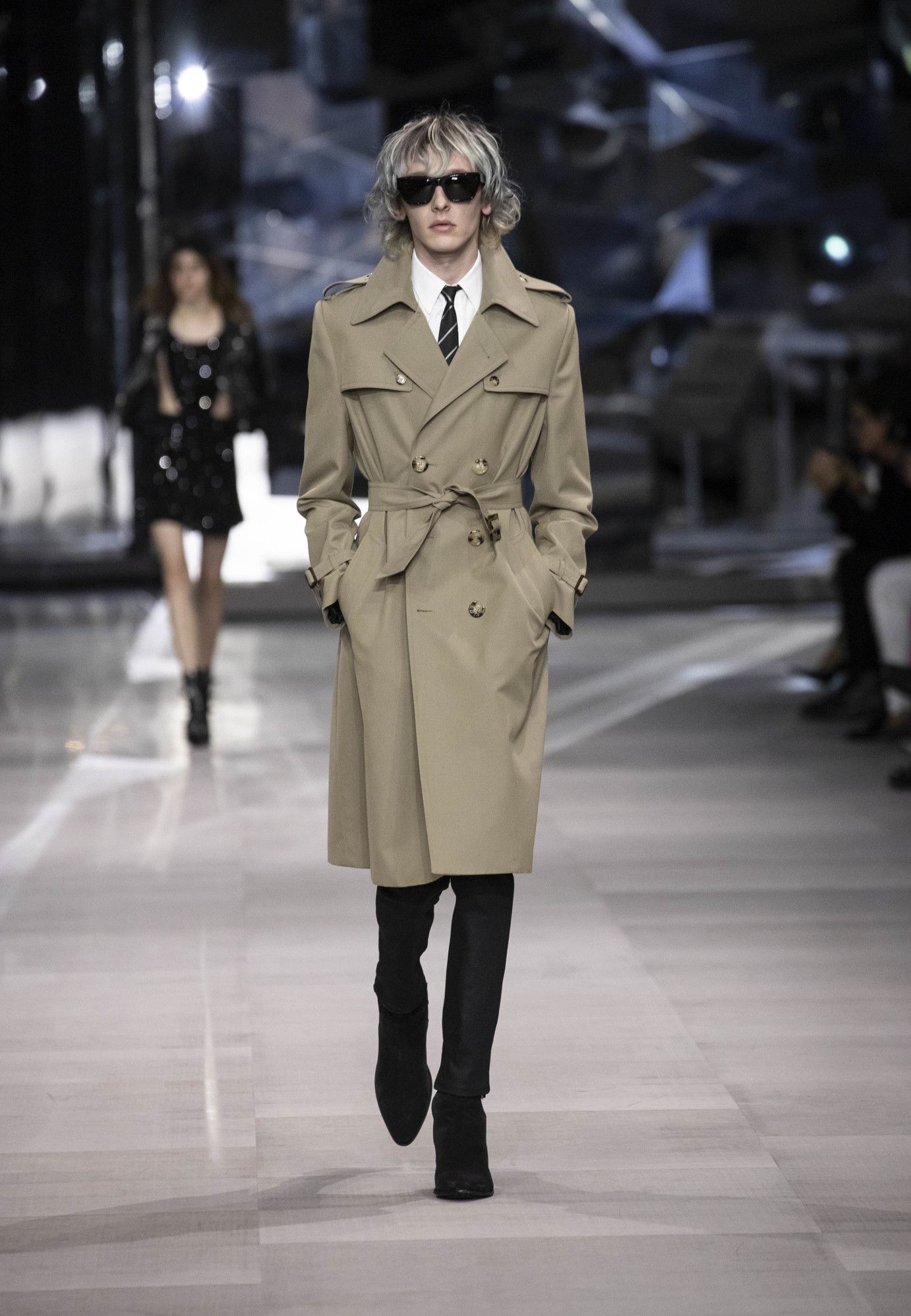 【CELINE 】シルバー レインコート サイズ40 Celine Clothing & Sneakers for Men | Grailed
