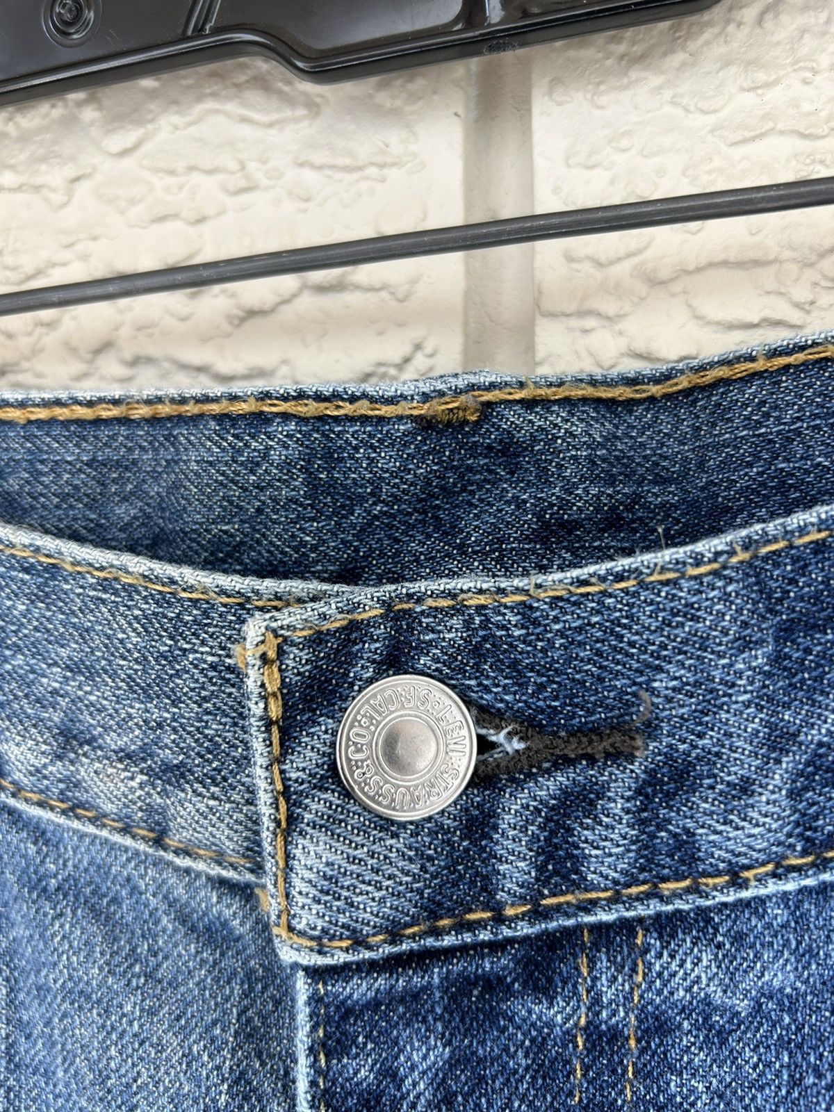 Levi's × Vintage Levis 505 Denim Shorts Size US 36 / EU 52 - 5 Thumbnail