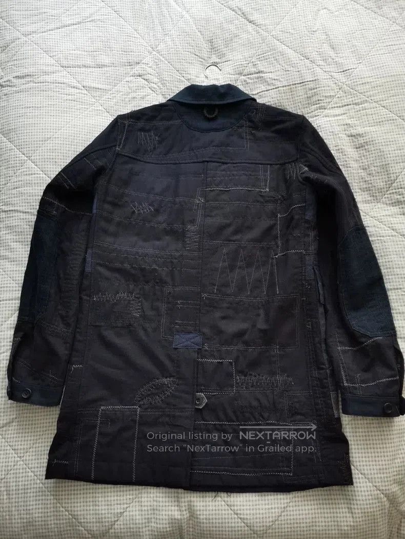 Junya Watanabe Junya Watanabe Boro Patchwork Double Coat. Size US M / EU 48-50 / 2 - 4 Thumbnail