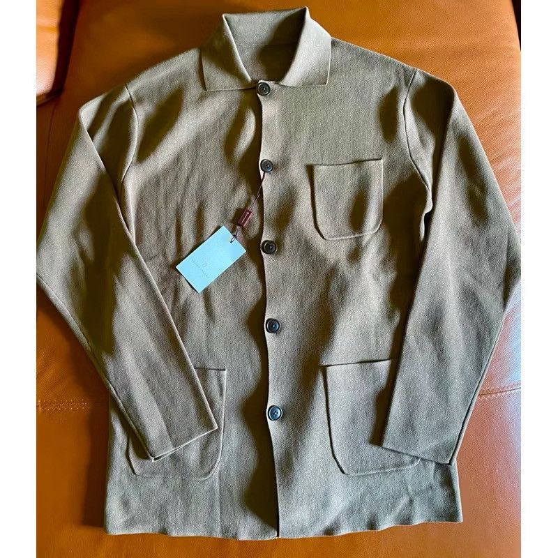 United Arrows Men’s 🇯🇵 United Arrows Knitted Cotton Jacket Sz JPN M/ US S Size US S / EU 44-46 / 1 - 2 Thumbnail