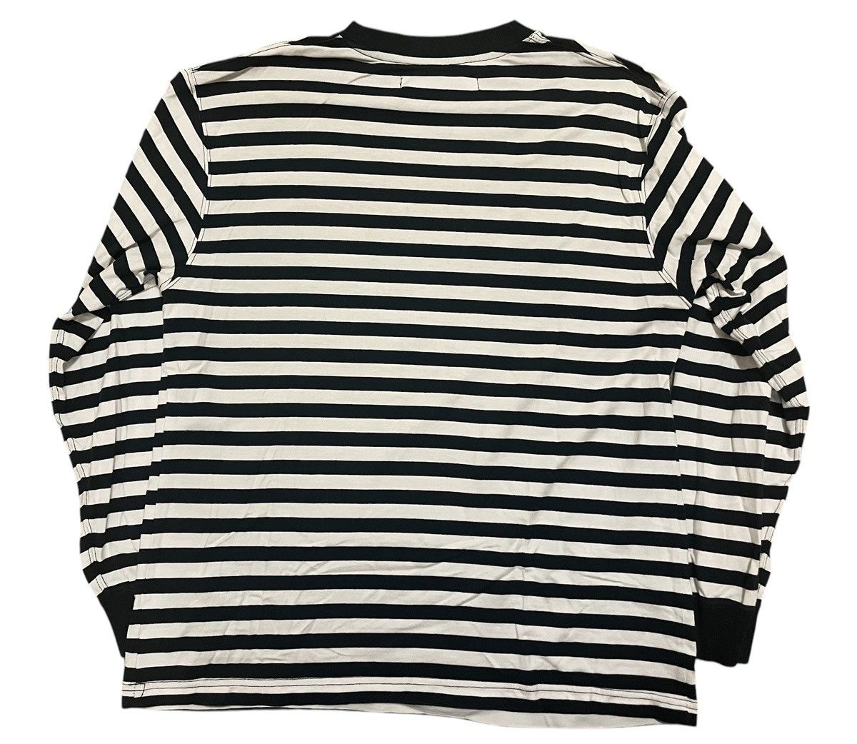 Designer × Number (N)ine × Vintage 🔥Rare🔥Vintage Numbernine L/S Tshirt Striped Design Size US M / EU 48-50 / 2 - 2 Thumbnail