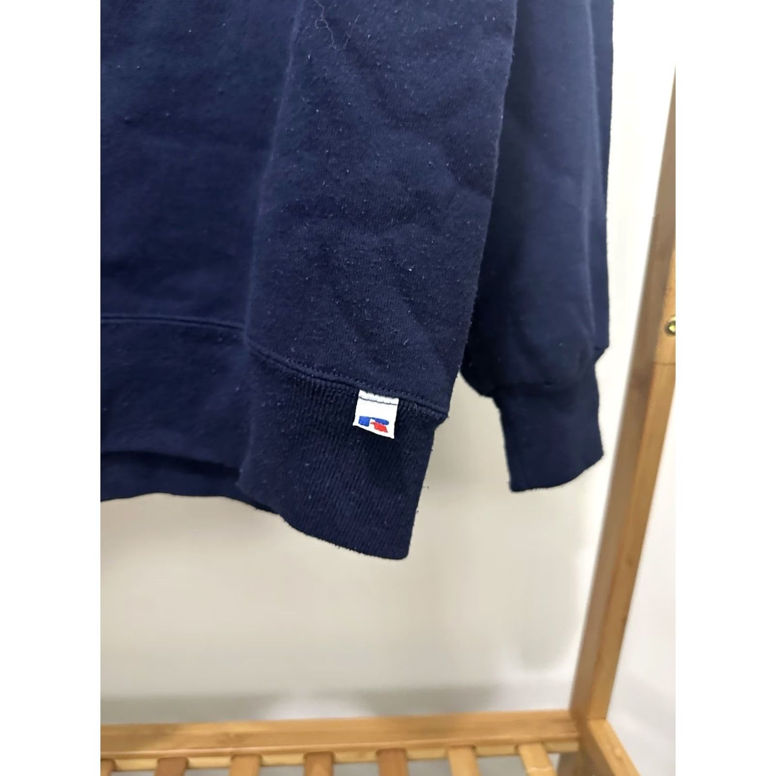 Vintage VTG 90s UNC Carolina Tar Heels Rameses Single V Russell Crewneck Sweatshirt XL Men Blue Size US XL / EU 56 / 4 - 5 Thumbnail