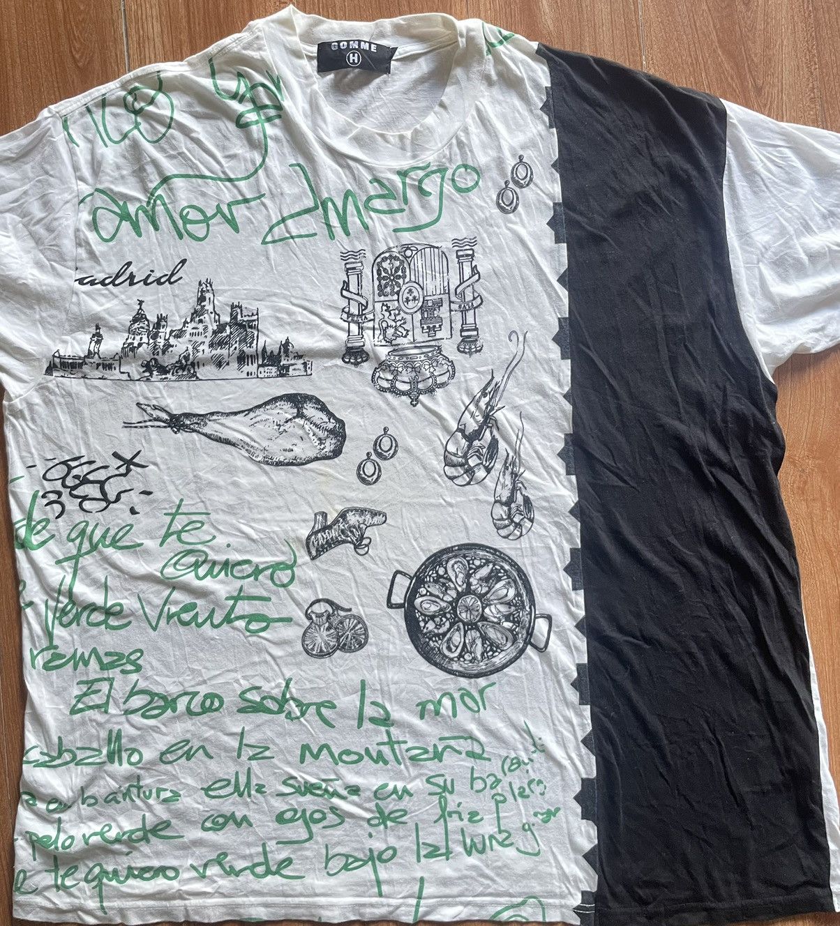 gomme Gomme Homme Loose Tshirt Size US M / EU 48-50 / 2 - 3 Thumbnail