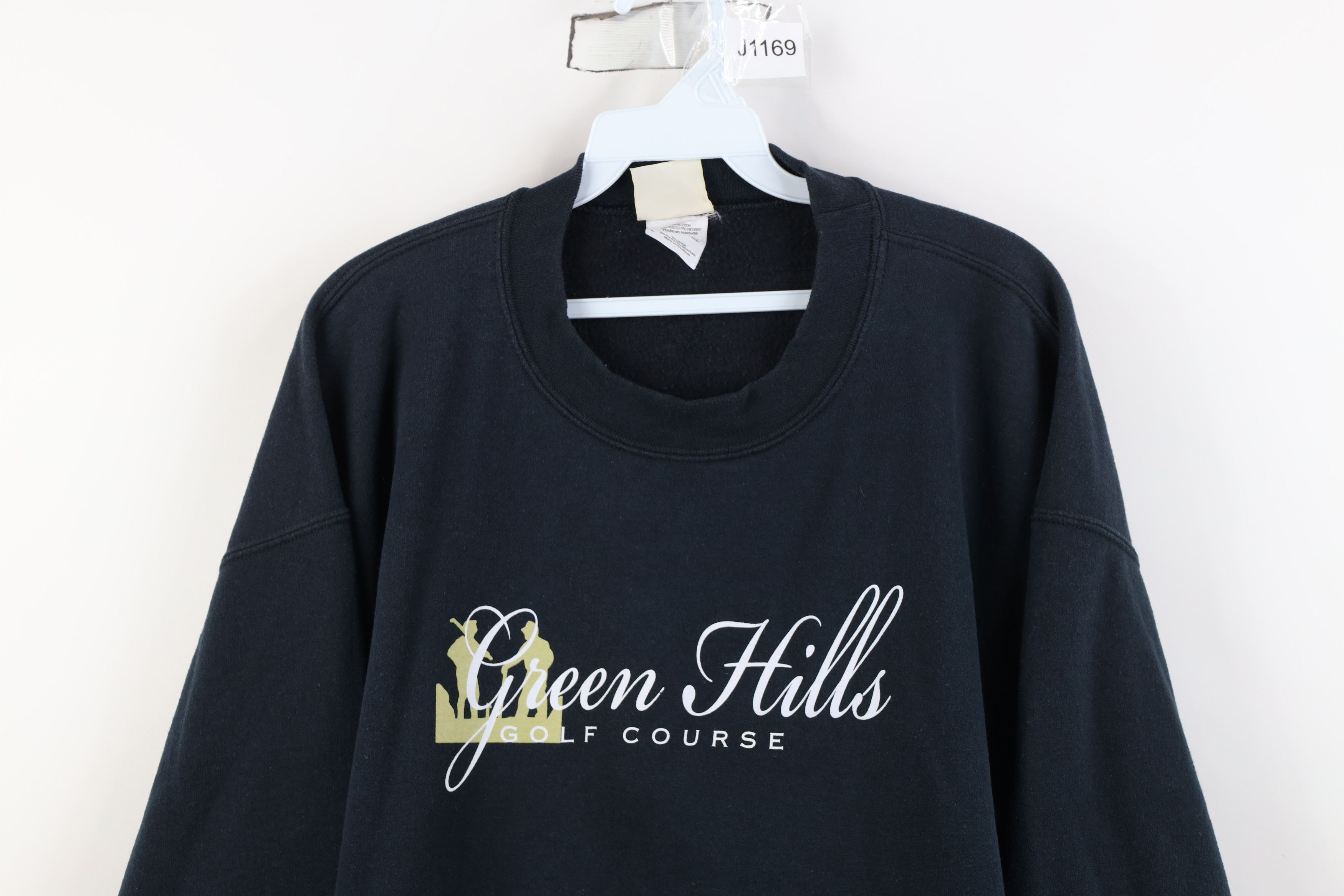 Vintage Vintage 90s Y2K Green Hills Golf Course Crewneck Sweatshirt Size US L / EU 52-54 / 3 - 2 Thumbnail