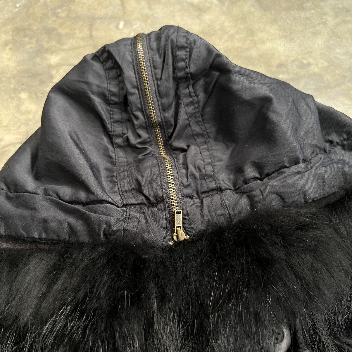 14th Addiction 2000s Moussy Apocalypse Style Fur Hooded Bomber Jacket Size US M / EU 48-50 / 2 - 5 Thumbnail