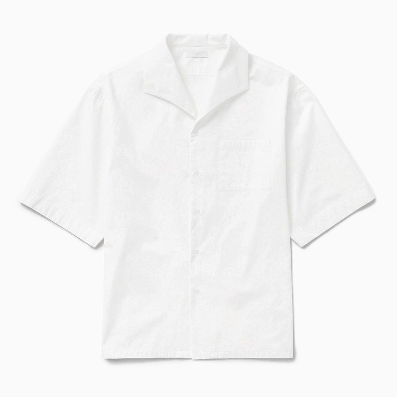 1989 STUDIO 1989 Studio White Bowling Shirt Size US S / EU 44-46 / 1 - 1 Thumbnail