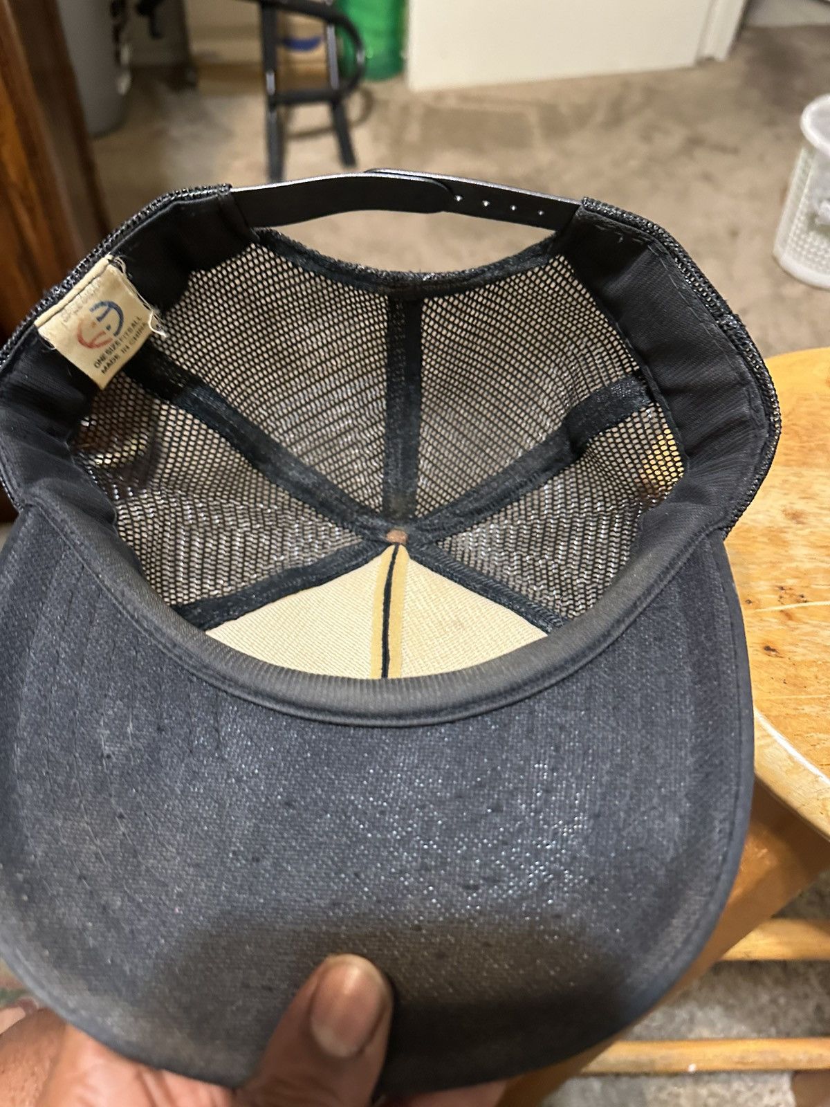 New Era × Vintage Vintage The Who rock band “triple black” hat 80s Size ONE SIZE - 7 Thumbnail