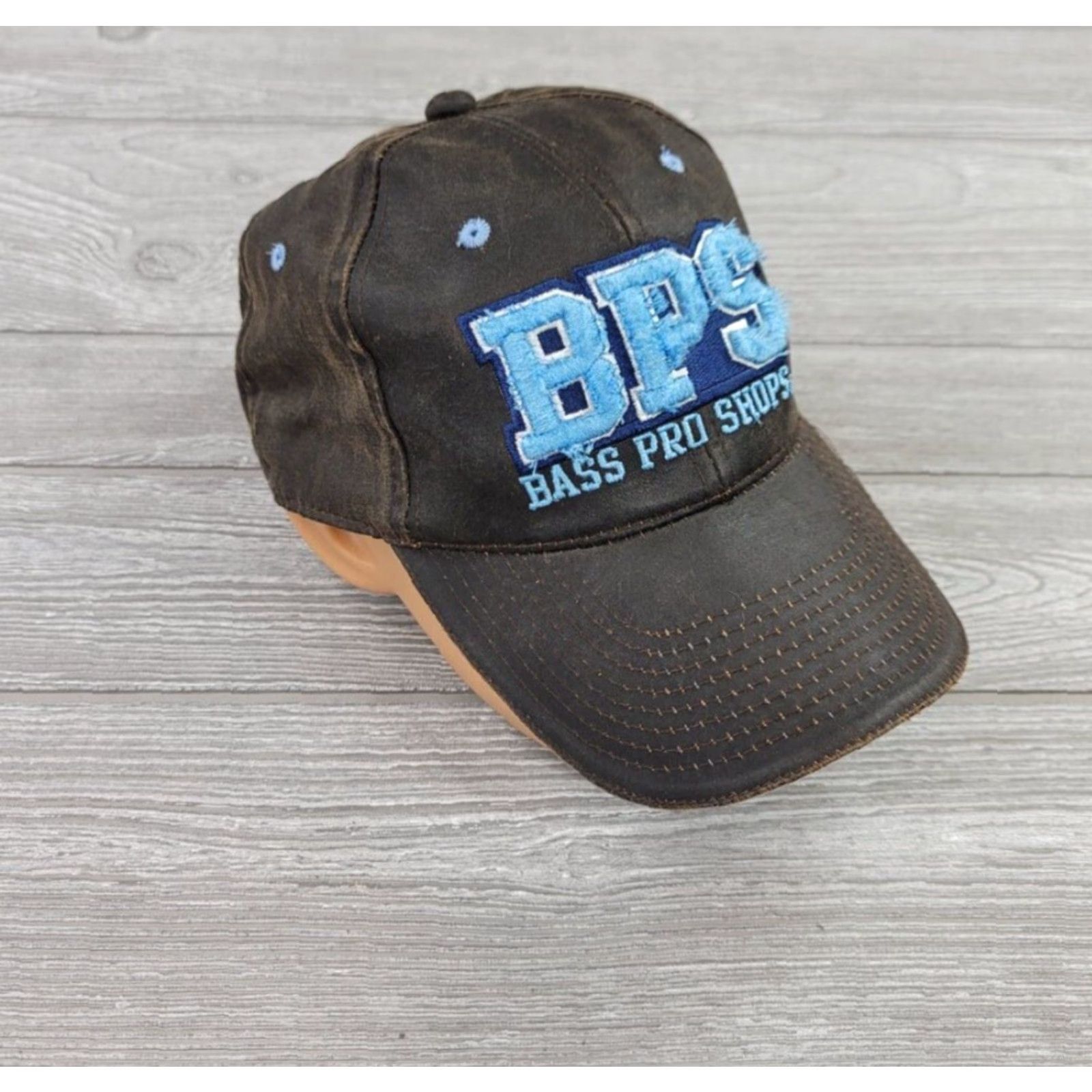 Bass Pro Shops Bass Pro Shops Hat Adjustable Strapback Logo Brown Unisex Adults Baseball Cap Cap Back Logo Size ONE SIZE - 2 Thumbnail