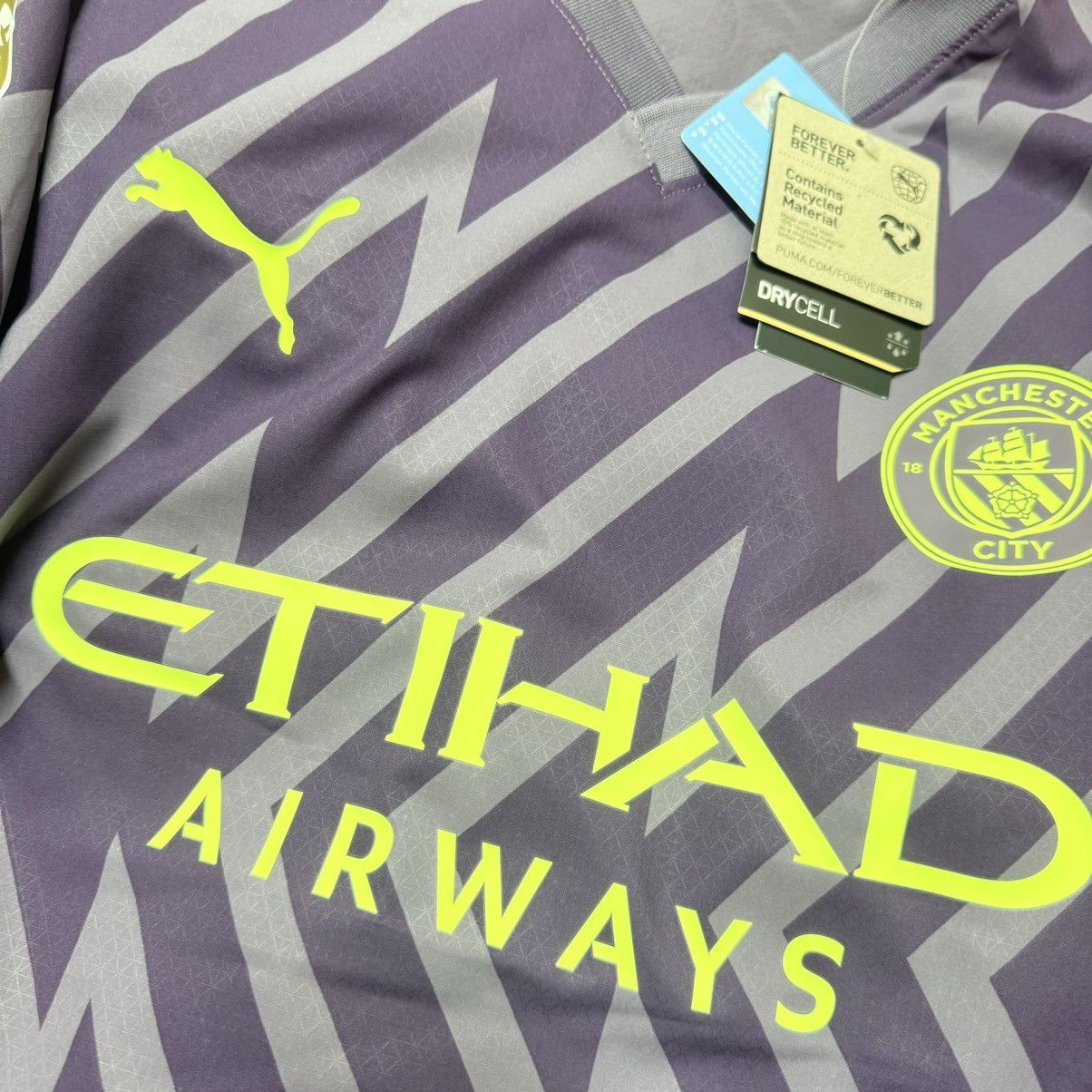 Puma Manchester City 23/24 player issue shirt #31 Ederson (Bnwt) Size US XL / EU 56 / 4 - 3 Thumbnail