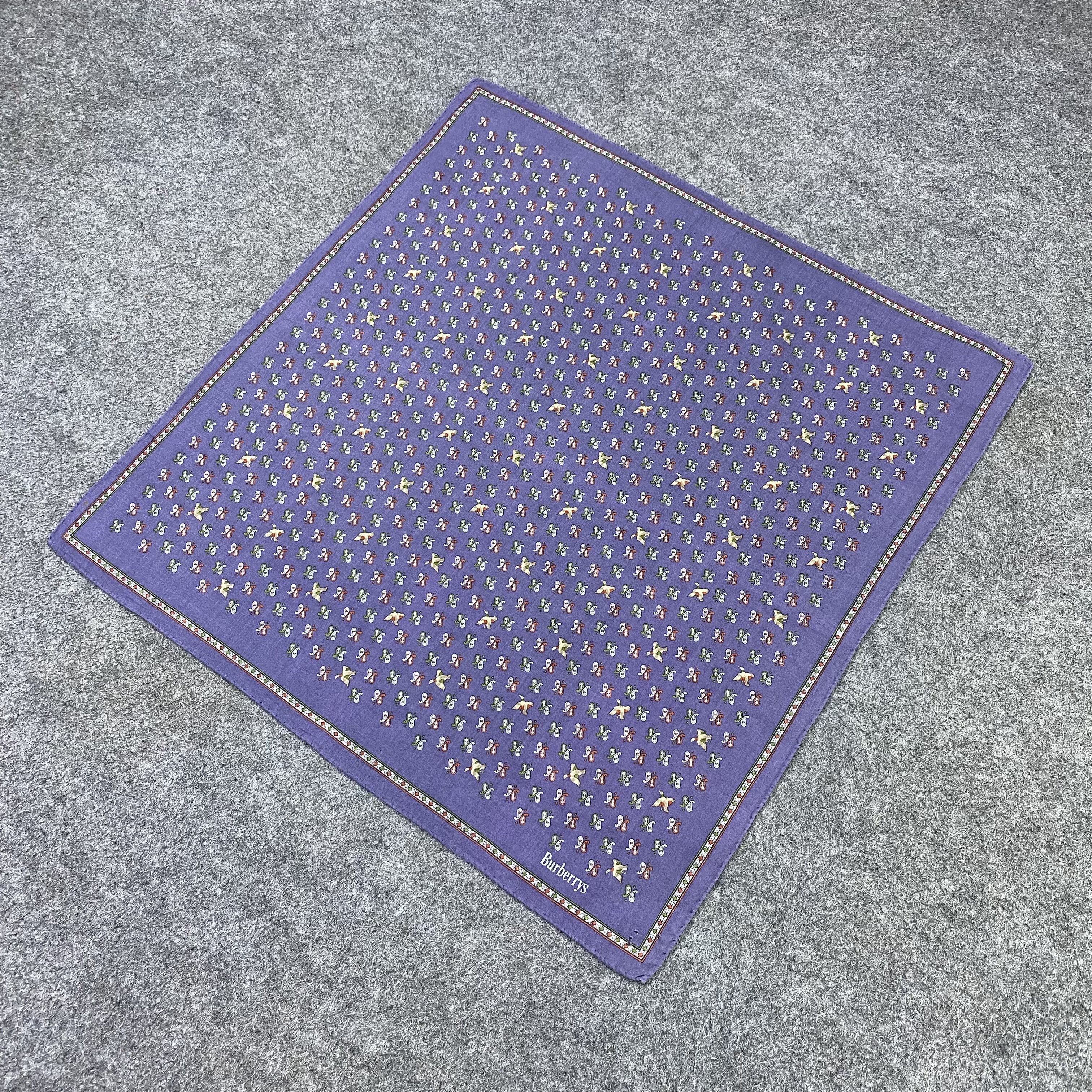 Burberry Burberry Handkerchief Neckerchief Bandana-B1981 Size ONE SIZE - 4 Thumbnail