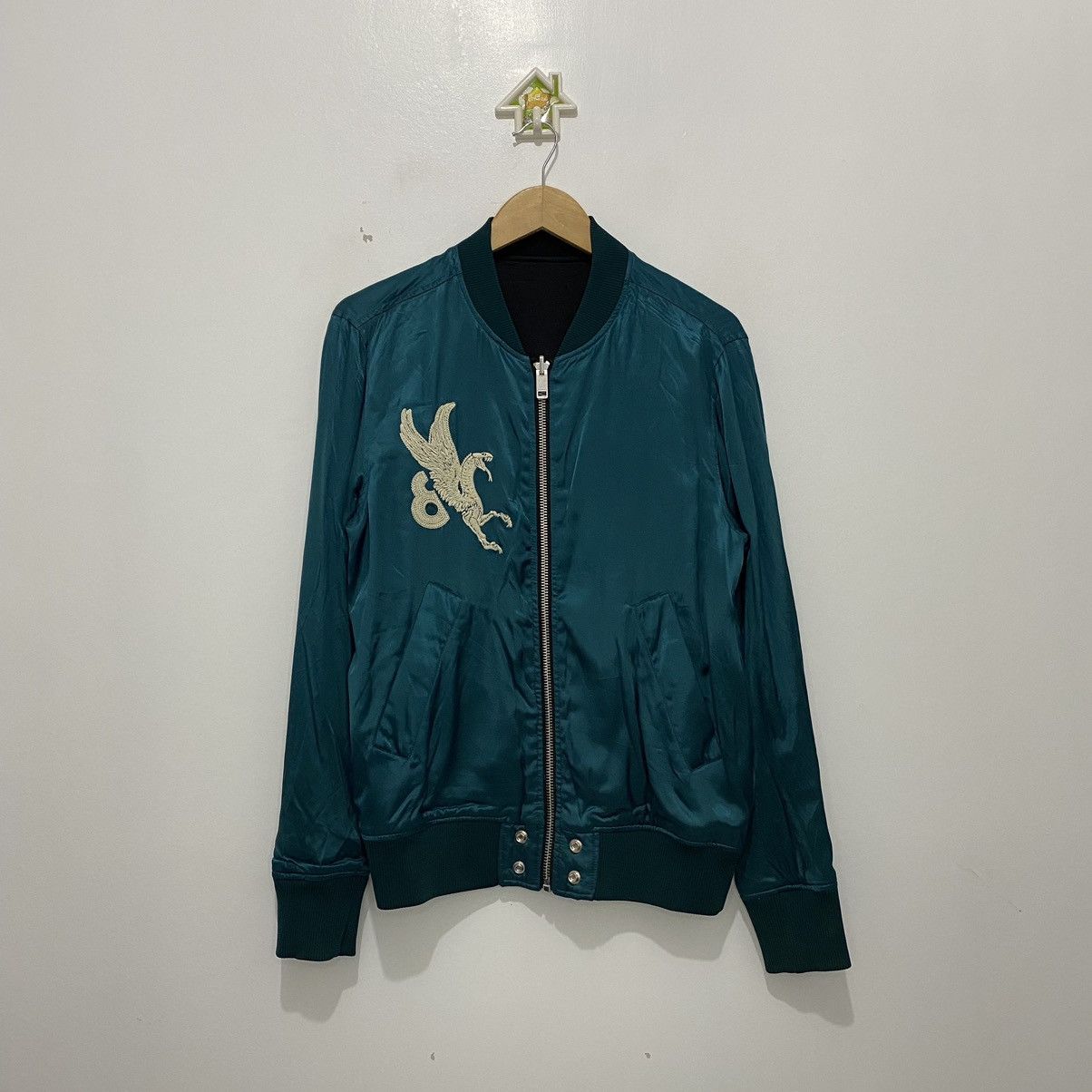 Diesel Diesel Sukajan Reversible Bomber Jacket Size US S / EU 44-46 / 1 - 6 Thumbnail