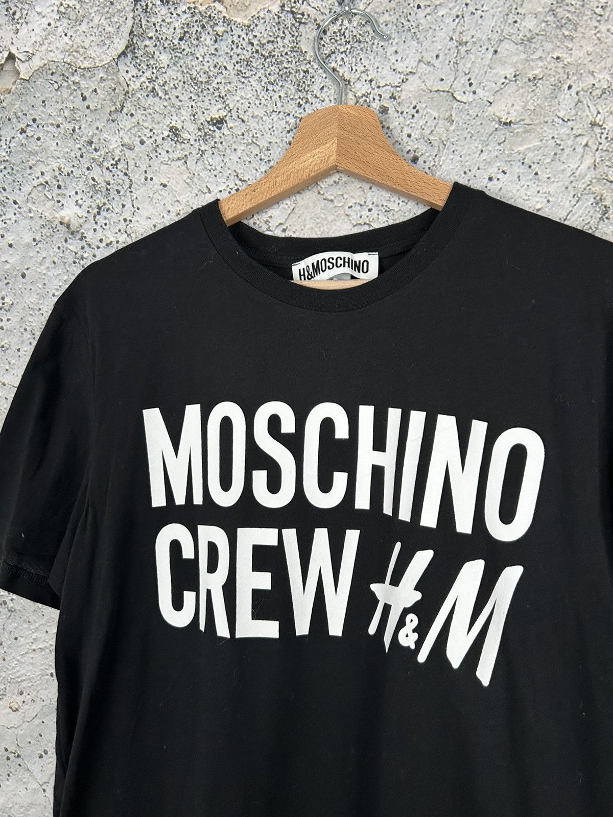 H&M × Moschino Moschino x H&M Crew Graphic Tee Streetwear Designer Hype Size US S / EU 44-46 / 1 - 3 Thumbnail