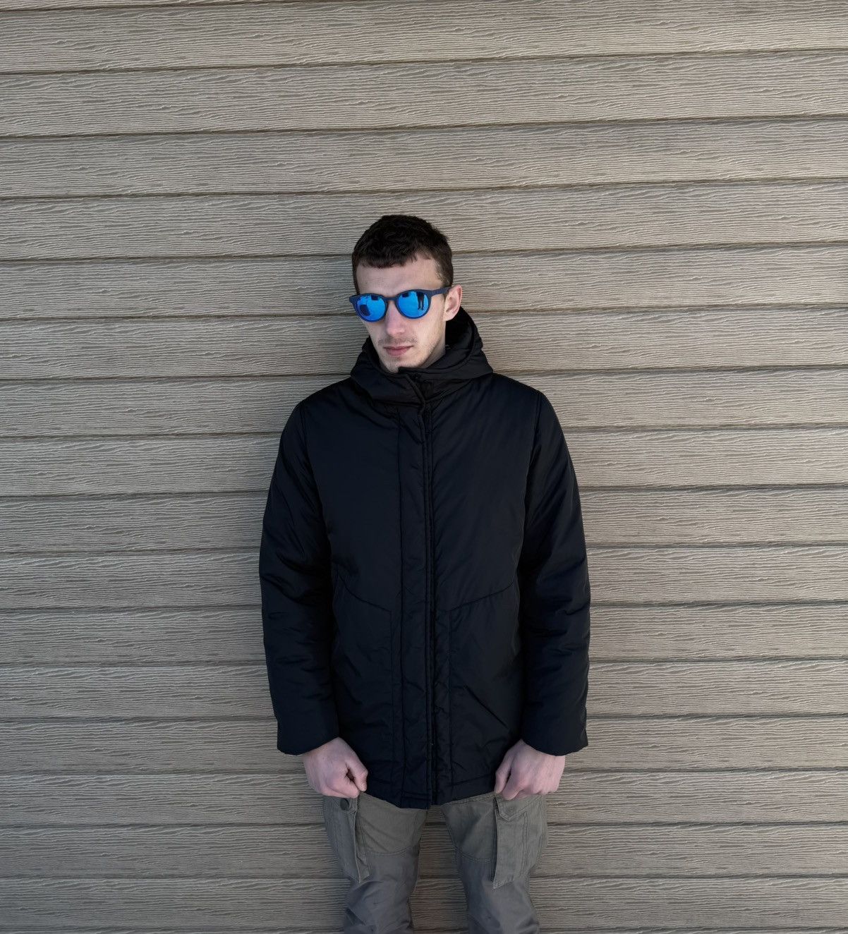 C.P. Company C.P. Company Vintage Black Hooded Insulated Jacket Italy 46 Size US S / EU 44-46 / 1 - 3 Thumbnail