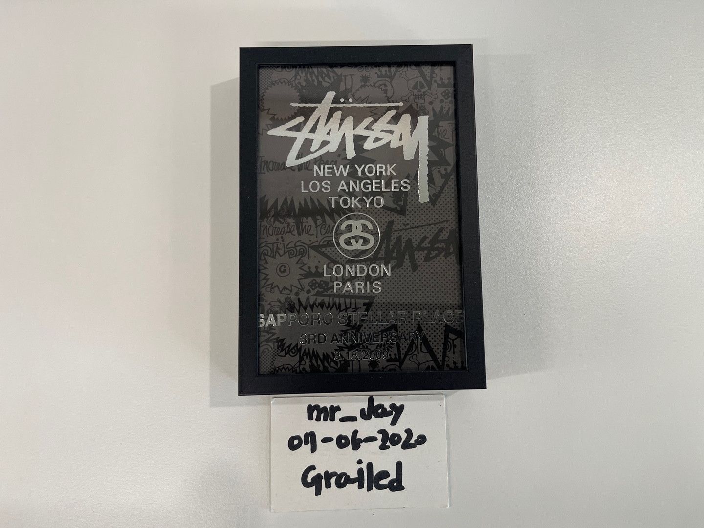 Stussy STUSSY SAPPORO STELLAR PLACE CHAPT art Postercards 2009 Size ONE SIZE - 3 Thumbnail