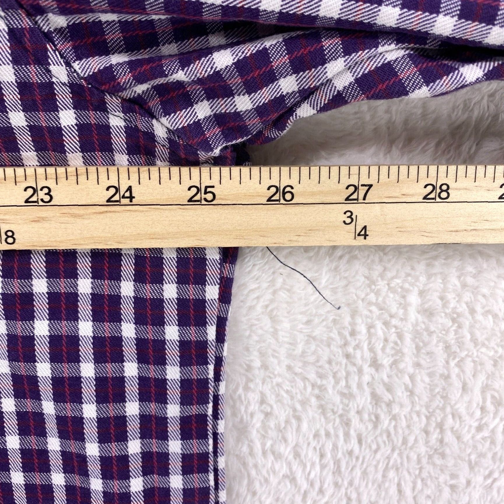 Vintage VINTAGE Bulwark FR Mens L Large Plaid Button Up Long Sleeve Cotton Protective Apparel Size US L / EU 52-54 / 3 - 7 Thumbnail