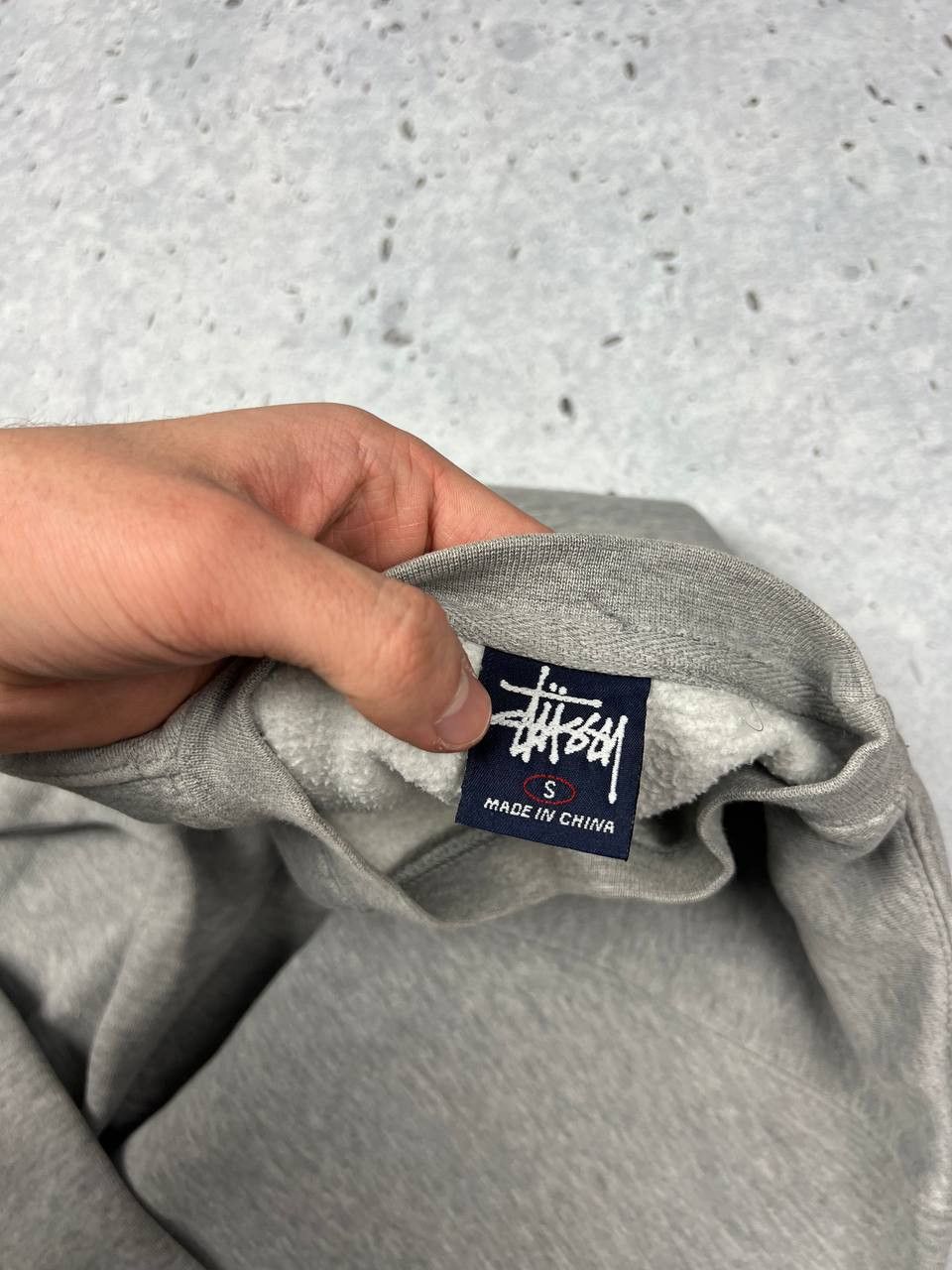 Stussy × Vintage Vintage Stussy Center Logo Boxy Sweatshirt Size US S / EU 44-46 / 1 - 4 Thumbnail