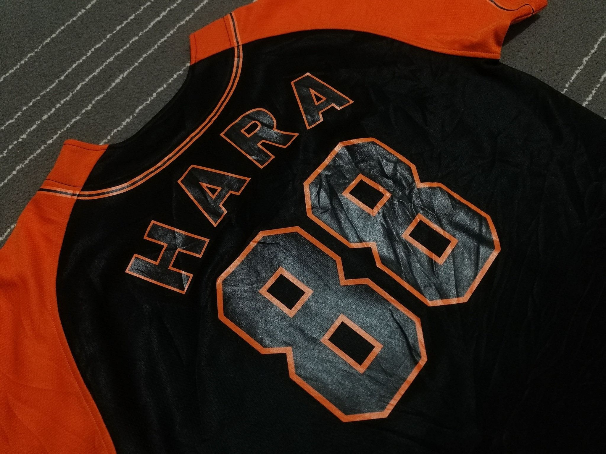Japanese Brand × MLB Youmori GIANTS hara 88 2 button baseball jerseys M 1853 Size US M / EU 48-50 / 2 - 9 Thumbnail