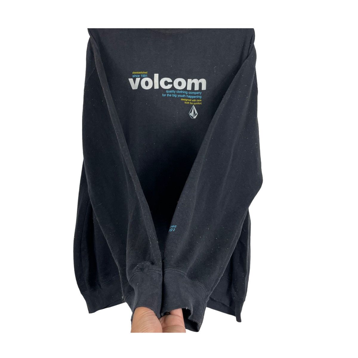 Vintage × Volcom 💥90s VOLVOM SKATEWEAR CREWNECK PULLOVER SWEATSHIRT Size US XL / EU 56 / 4 - 7 Thumbnail