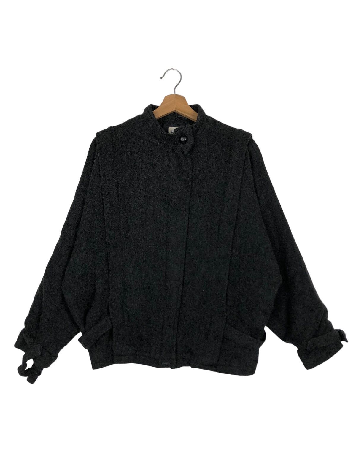 Japanese Brand 🔥Wool Bomber Jacket Passy Issey Miyake Made in Japan Size US M / EU 48-50 / 2 - 1 Thumbnail