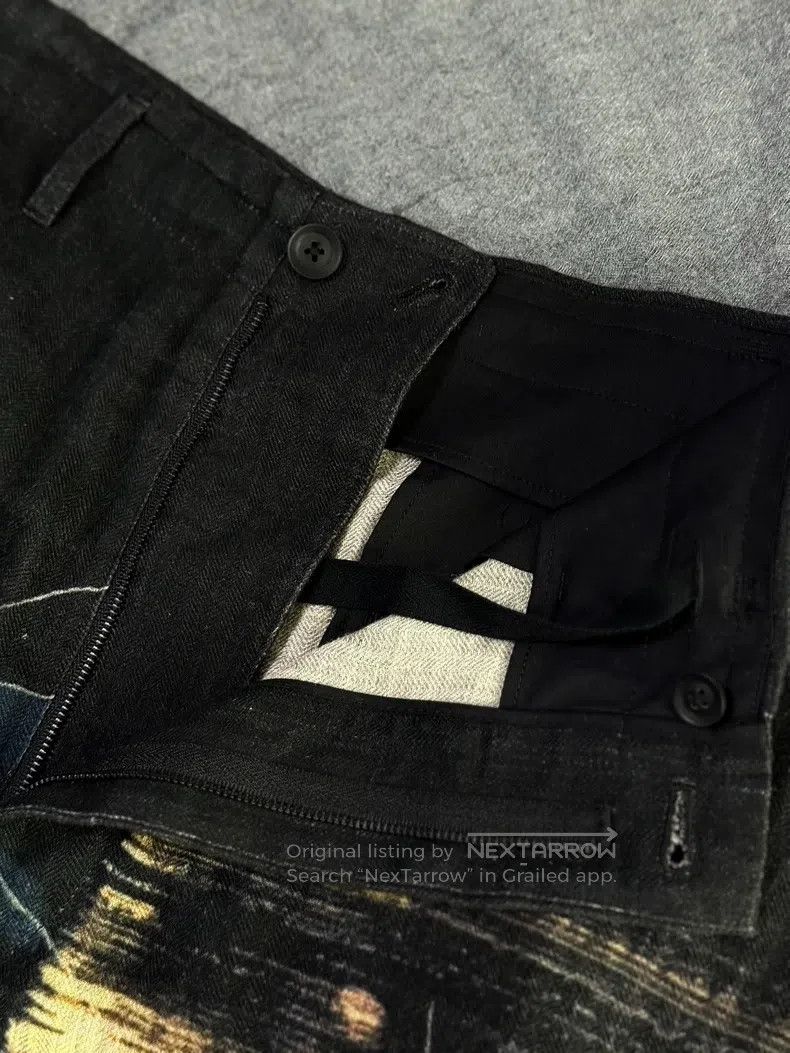 Yohji Yamamoto Yohji Yamamoto size 2 20ss show cropped wide-leg pants Size US 28 / EU 44 - 3 Thumbnail
